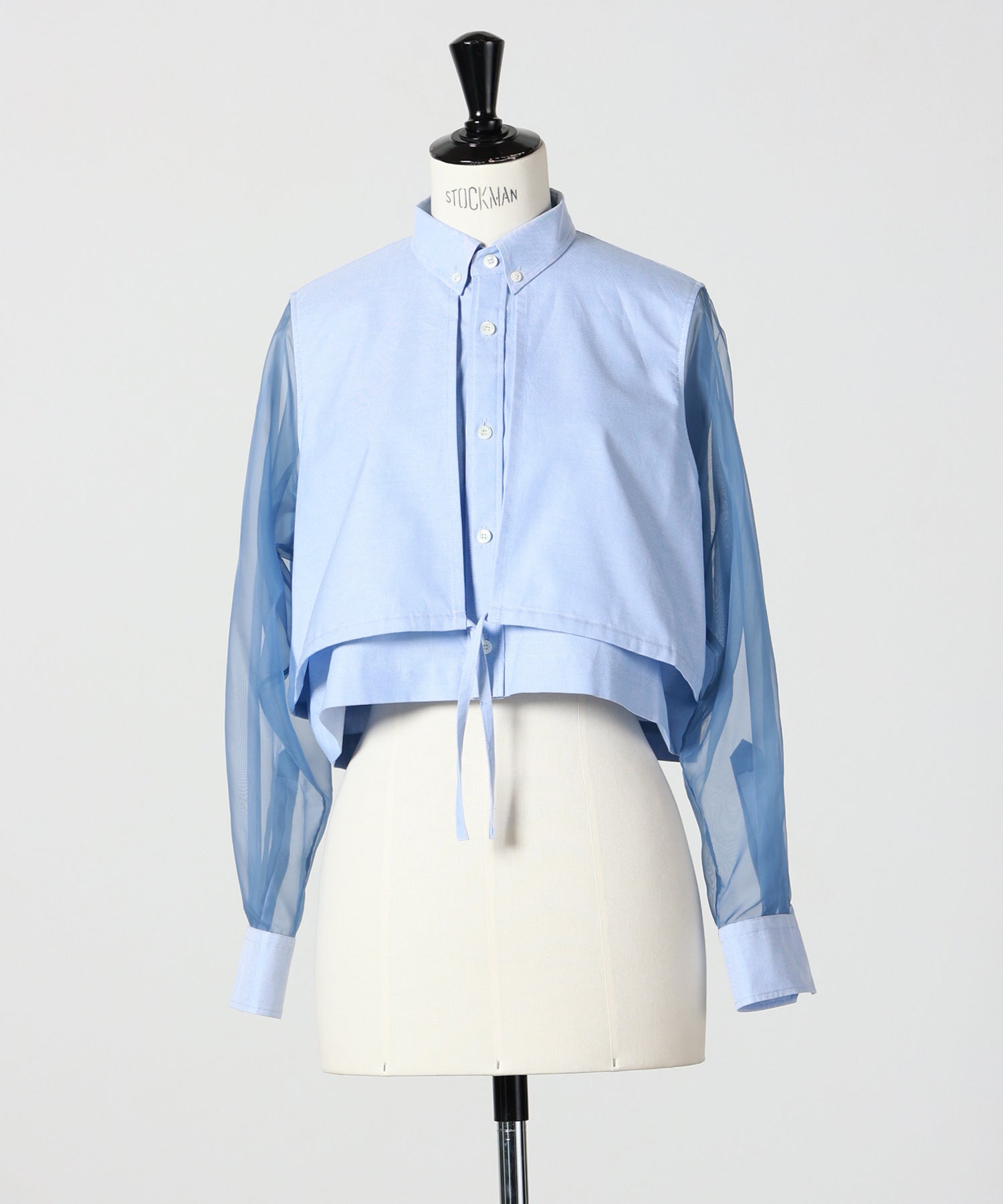 HYKE(ハイク)】 OXFORD SHEER SLEEVE SHIRT｜PARIGOT ONLINE（パリゴ