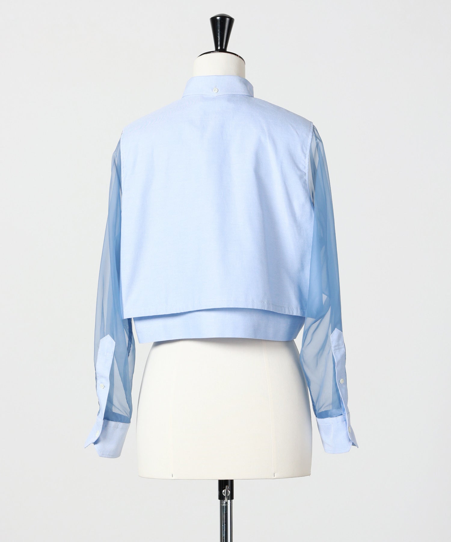 HYKE(ハイク)】 OXFORD SHEER SLEEVE SHIRT｜PARIGOT ONLINE（パリゴ