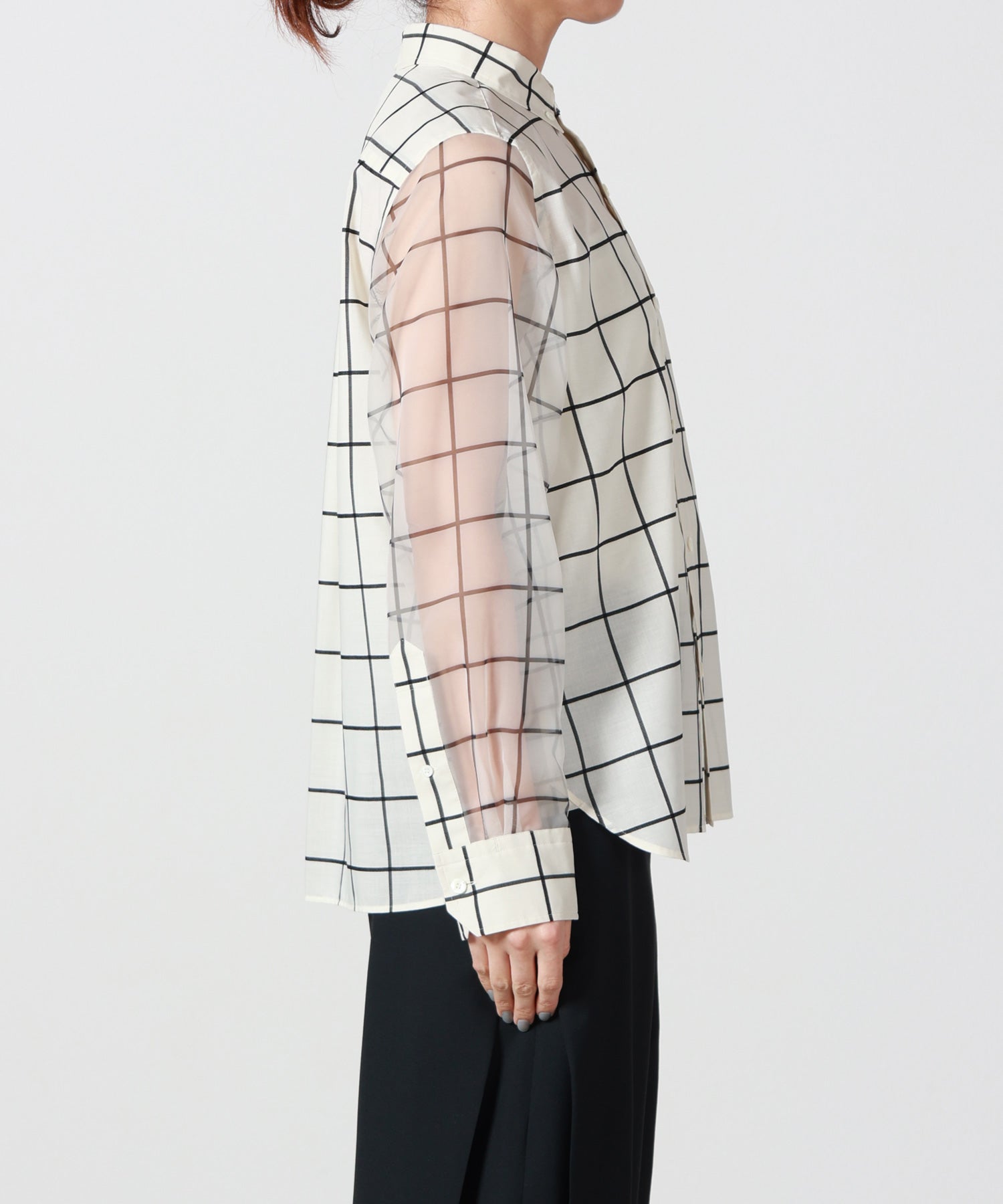 HYKE ／ ハイク  コットン ブラウス COTTON LAWN SHIRT-コットンローンシャツ-HYKE（ハイク）通販| st company