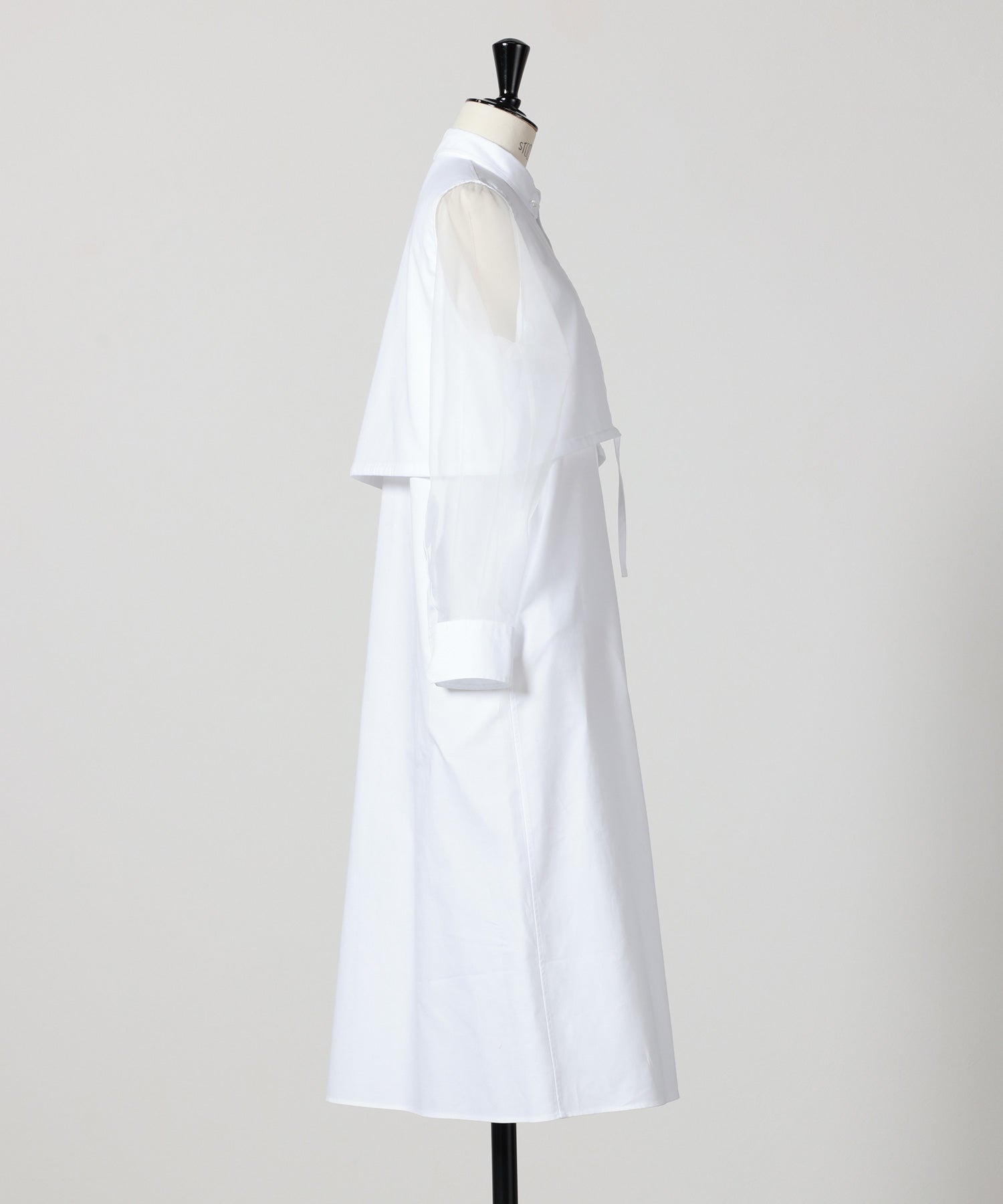 HYKE(ハイク)】 OXFORD SHEER SLEEVE DRESS｜PARIGOT ONLINE（パリゴ