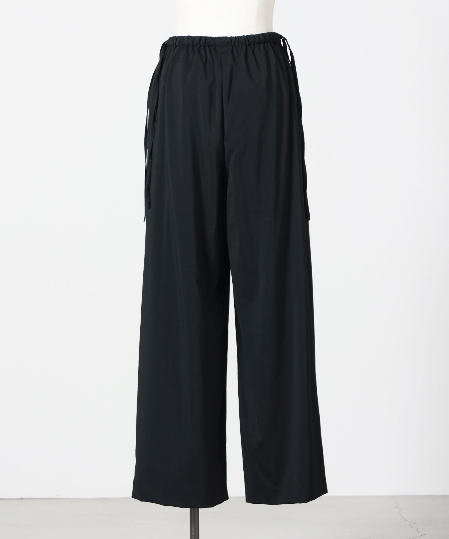 2025 ENFOLD WIDE JOGGER-PANTS 黒 エンフォルド ENFOLD 25AW WIDE