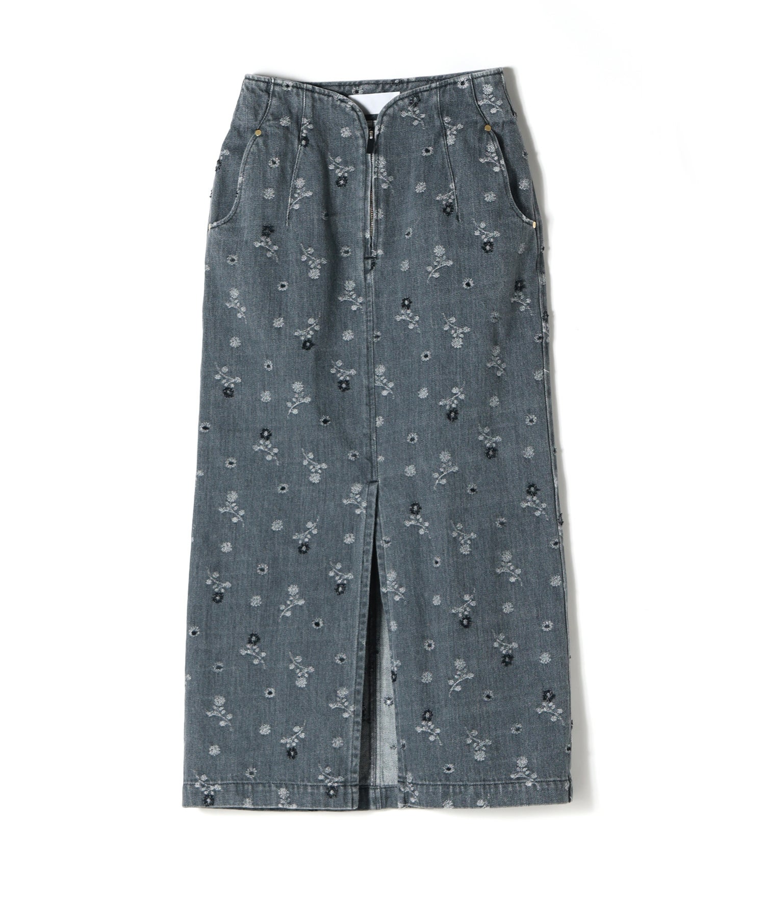 Mame Kurogouchi(マメ クロゴウチ)】 Floral Jacquard High Waisted