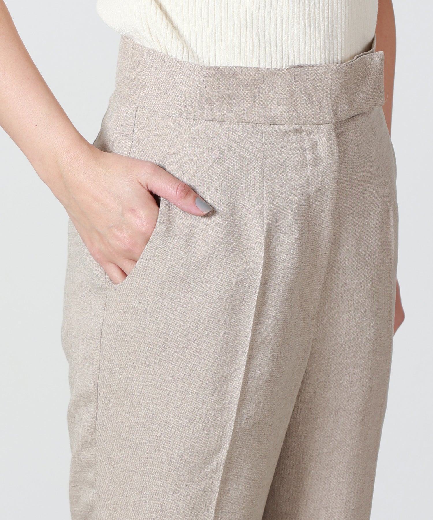 Mame Kurogouchi(マメ クロゴウチ)】 Triacetate Polyester Tapered