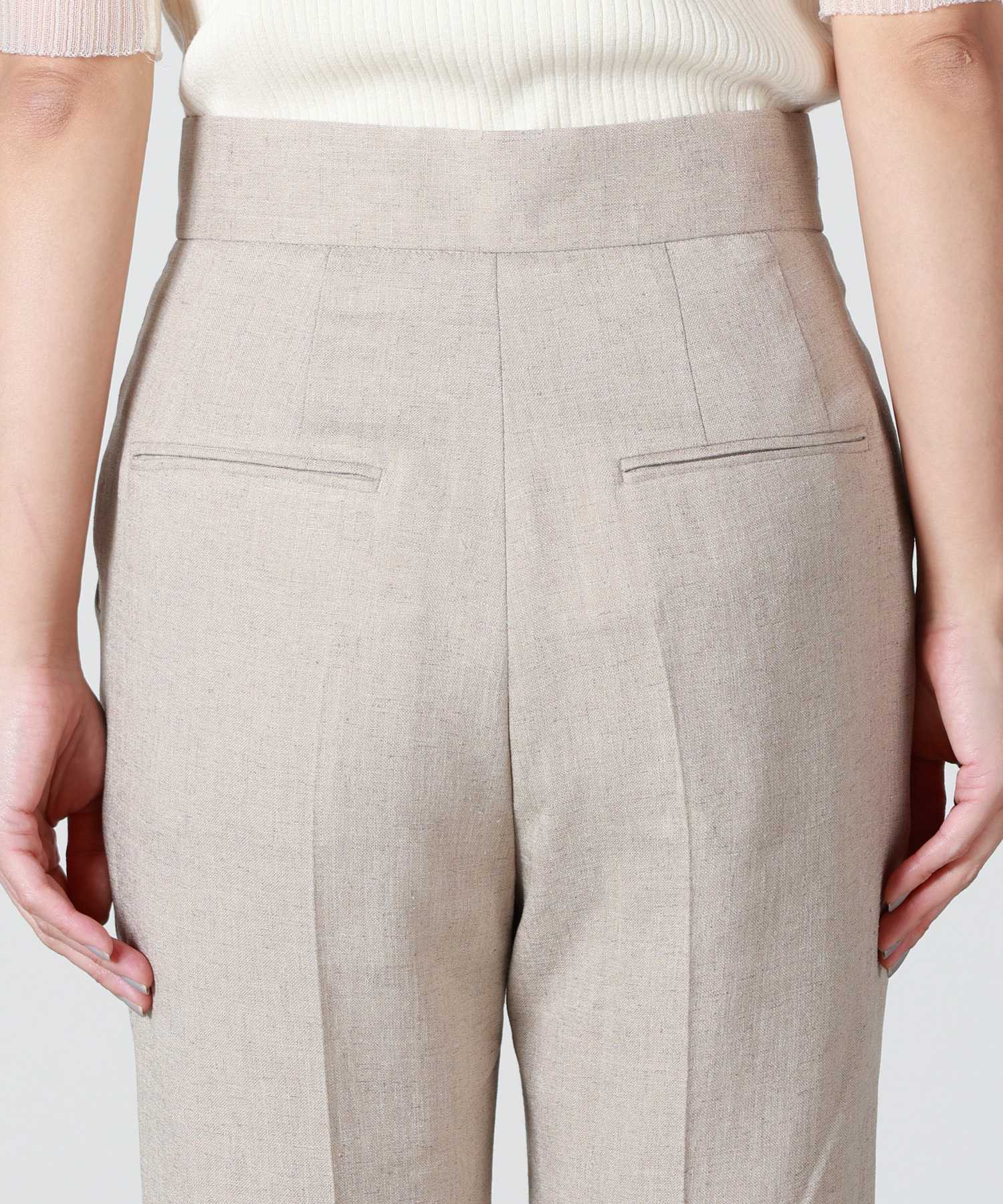 セール Mame サイズ2 25ssパンツ Mame Kurogouchi(マメ クロゴウチ)】 Triacetate Polyester Tapered
