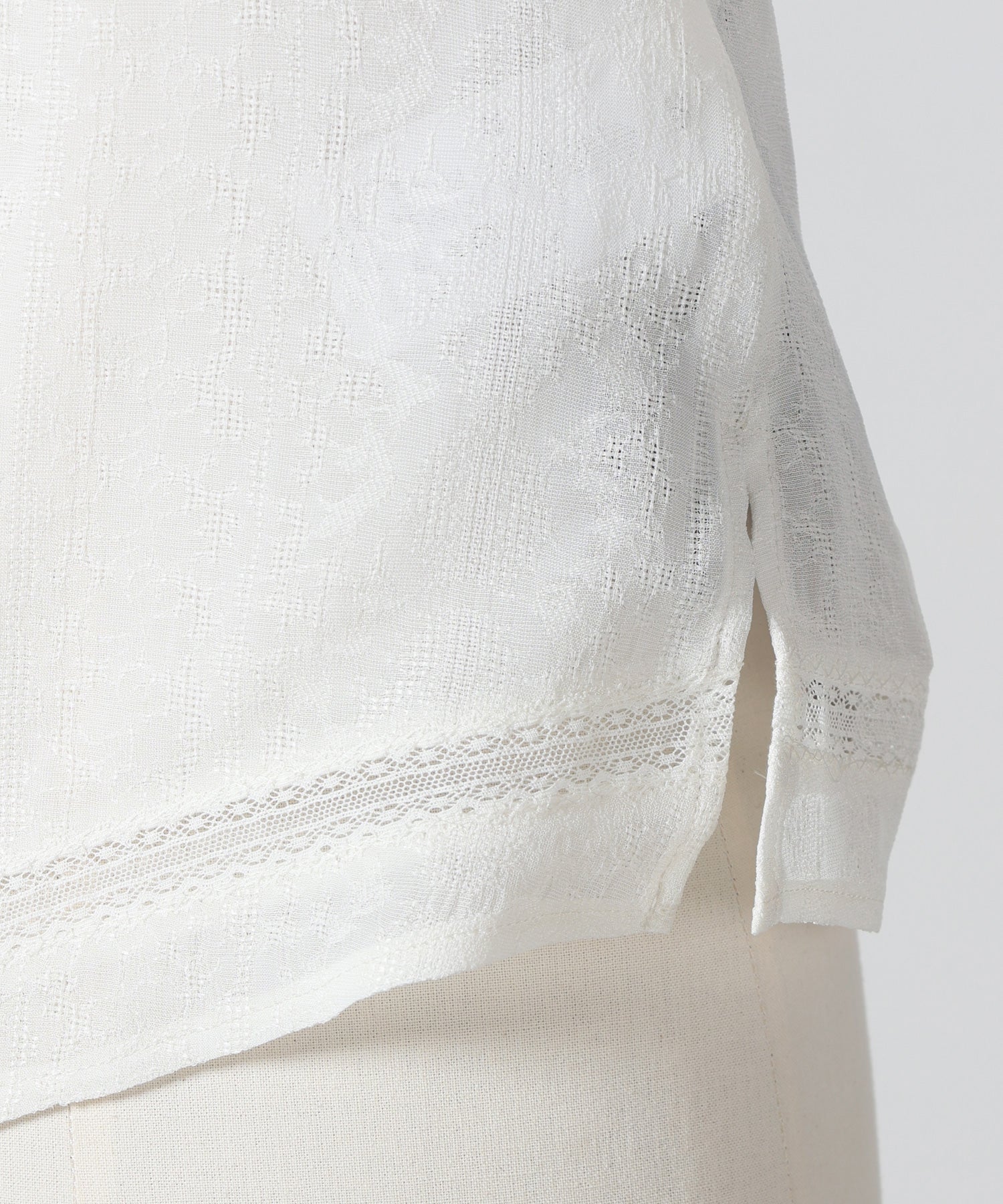 FETICO(フェティコ)】 LACE JACQUARD TOP｜PARIGOT ONLINE（パリゴ