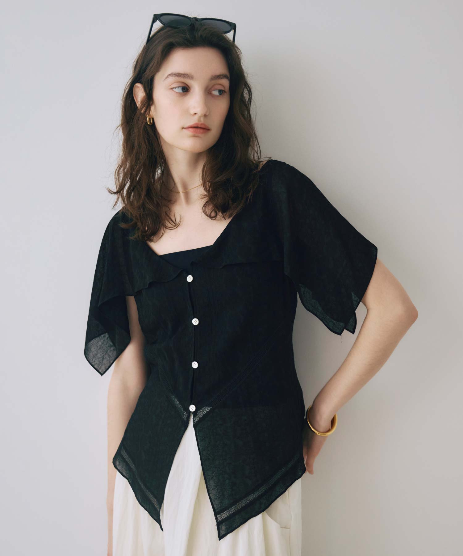 FETICO(フェティコ)】 LACE JACQUARD TOP｜PARIGOT ONLINE（パリゴ