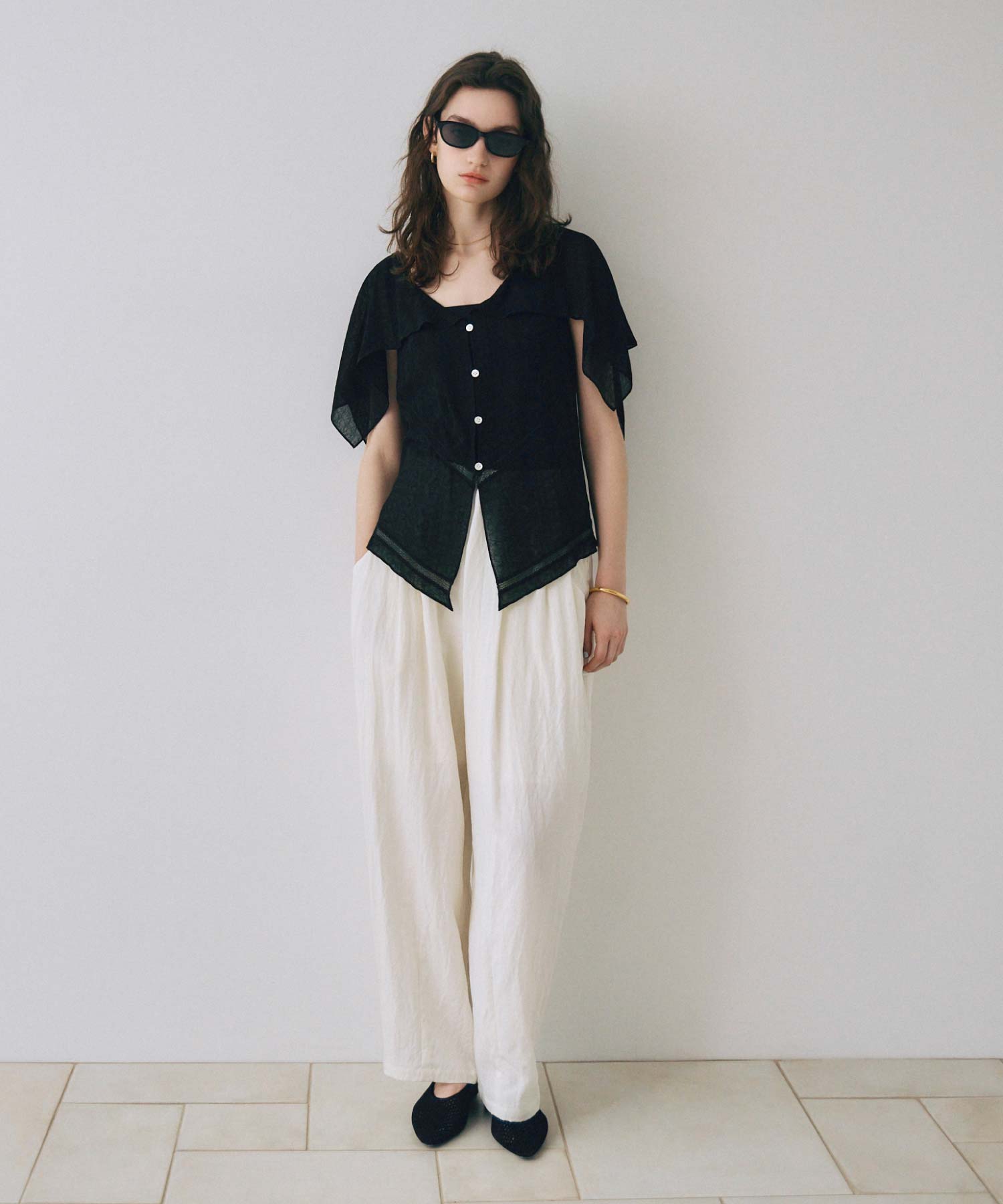 FETICO(フェティコ)】 LACE JACQUARD TOP｜PARIGOT ONLINE（パリゴ