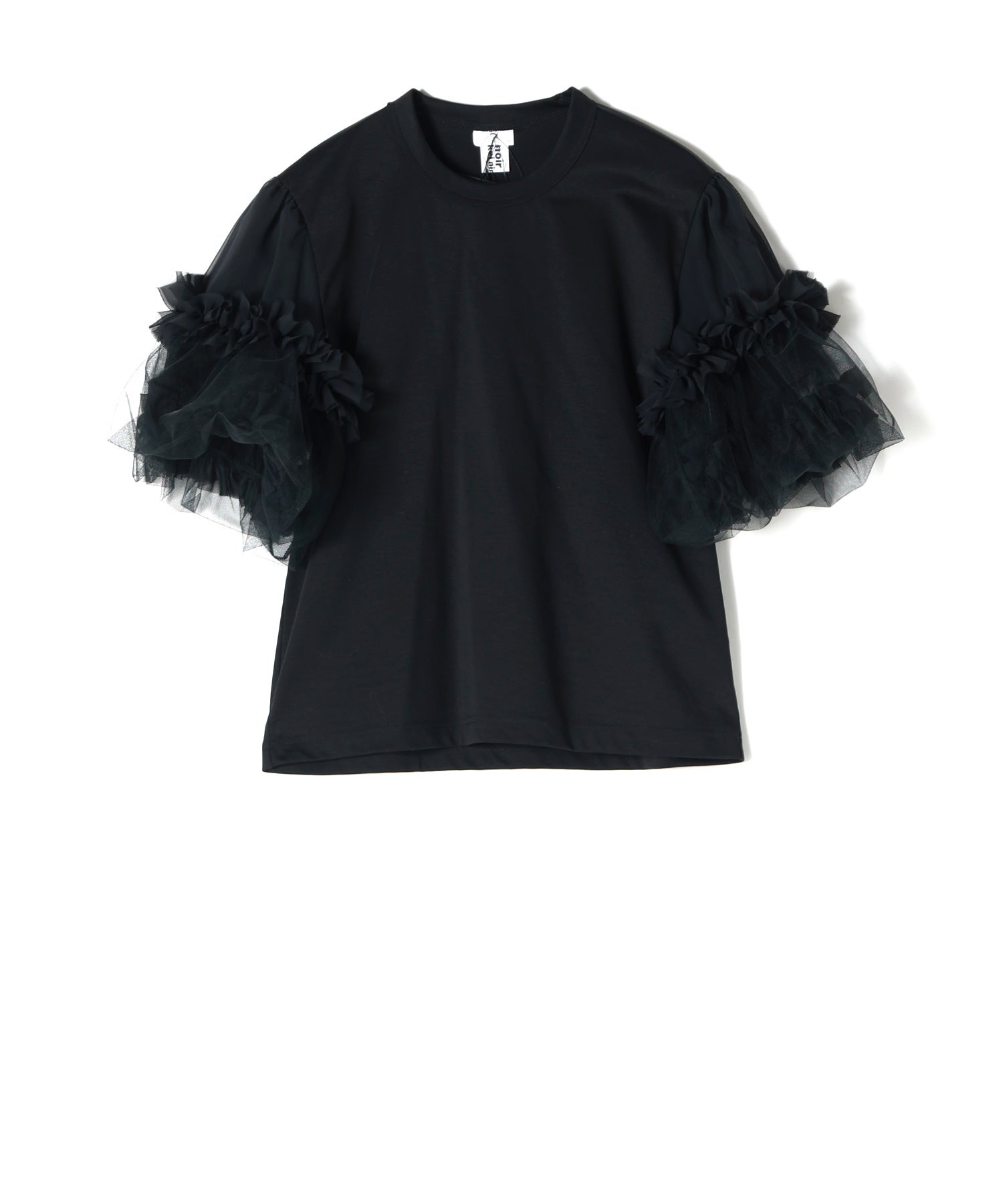 noir kei ninomiya(ノワール ケイニノミヤ)】 綿ポンチ×エステルジョー