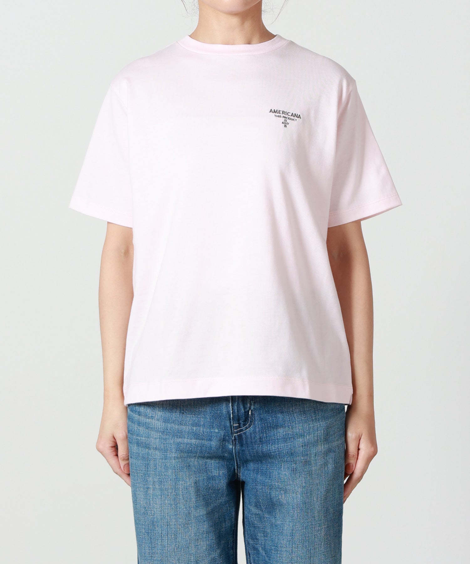 AMERICANA(アメリカーナ)】 エンブロイダリーTシャツ｜PARIGOT ONLINE