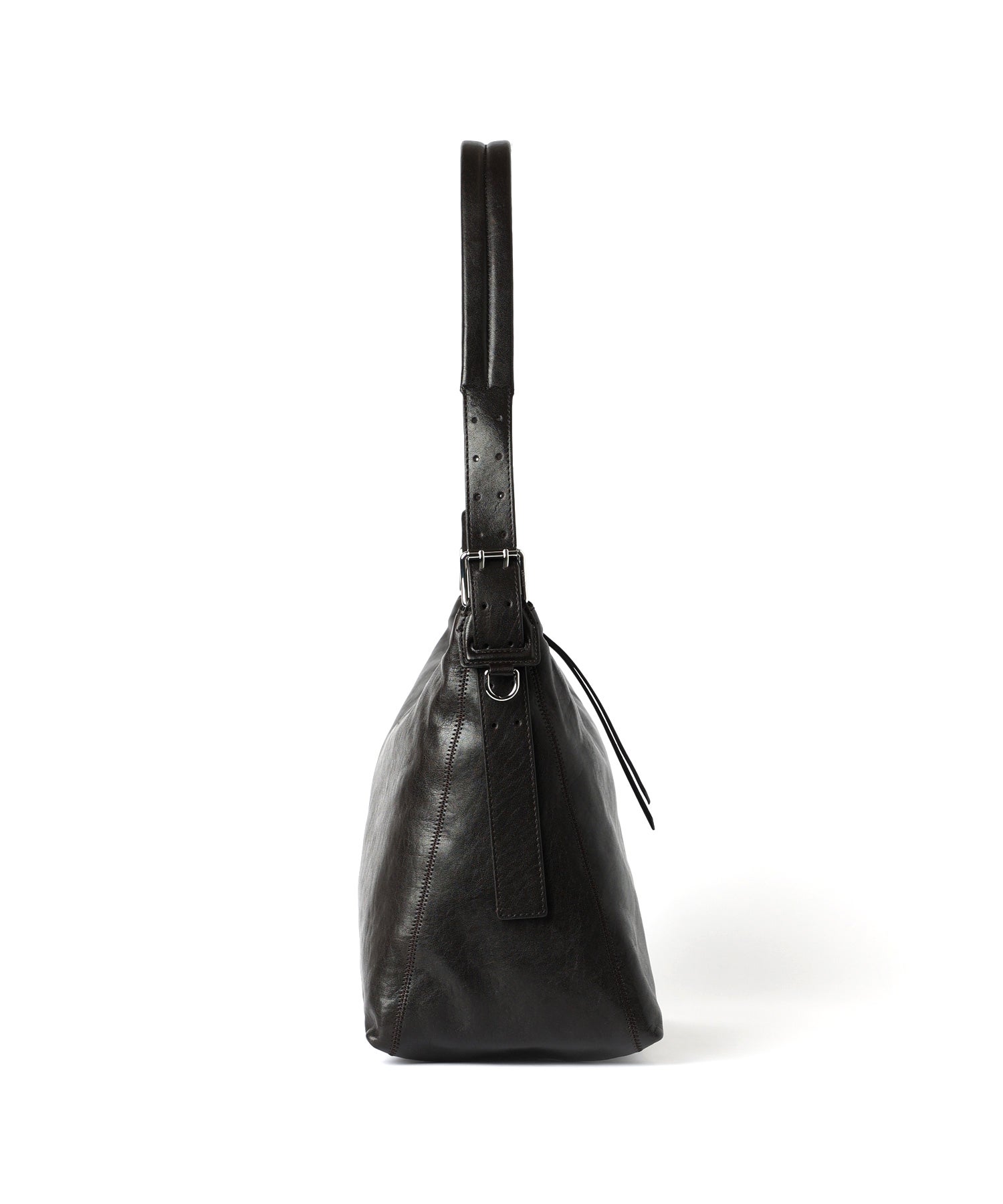 LEMAIRE(ルメール)】 SMALL BELTED HOBO BAG IN LEATHER｜PARIGOT