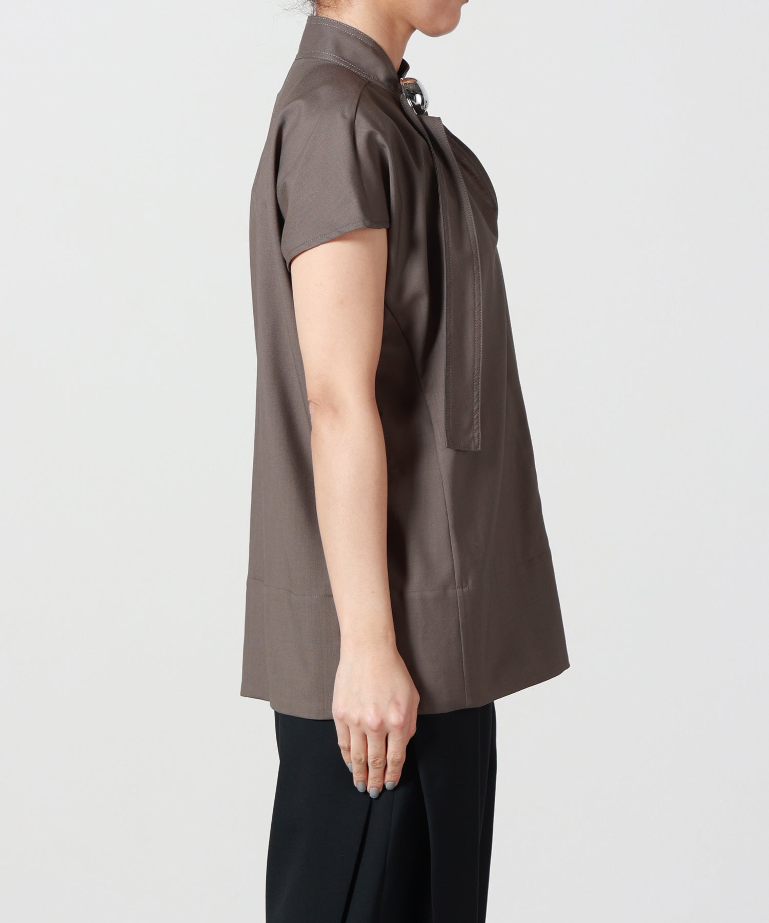 HARUNOBUMURATA(ハルノブムラタ)】 HEPBURN SL - WOOL SLEEVELESS