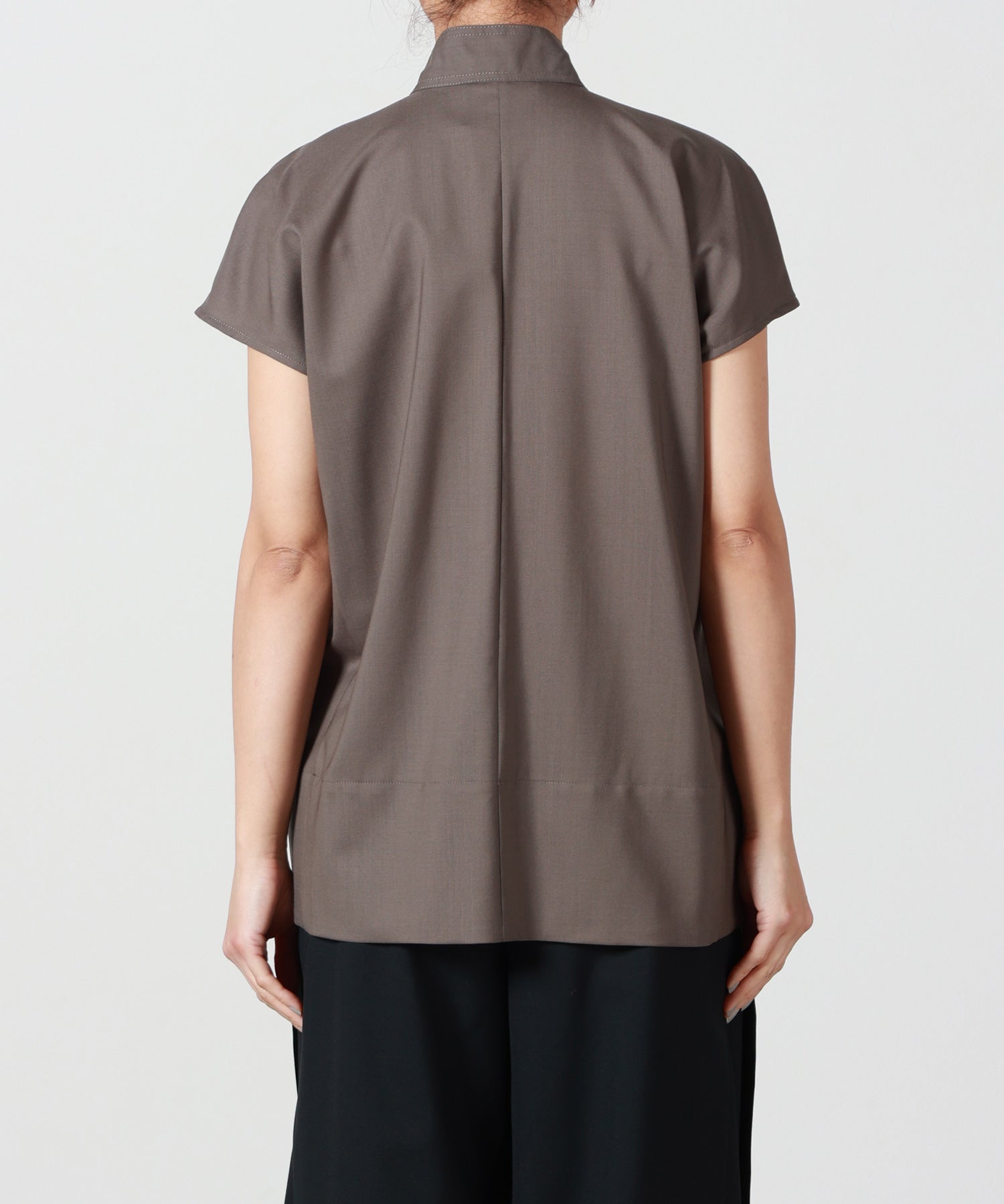 HARUNOBUMURATA(ハルノブムラタ)】 HEPBURN SL - WOOL SLEEVELESS