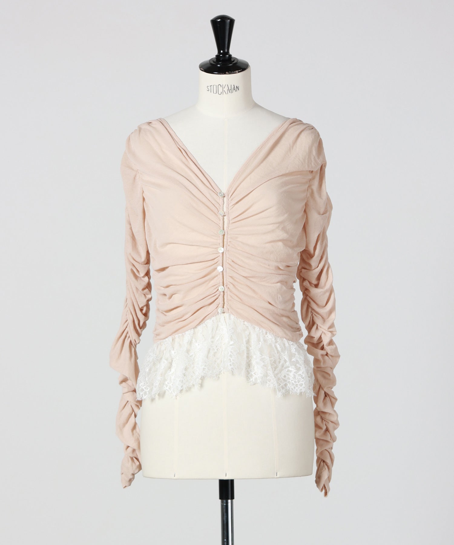 fetico PARIGOT別注 シアージャージカーディガン FETICO(フェティコ)】 PARIGOT別注 SHEER JERSEY CARDIGAN｜PARIGOT