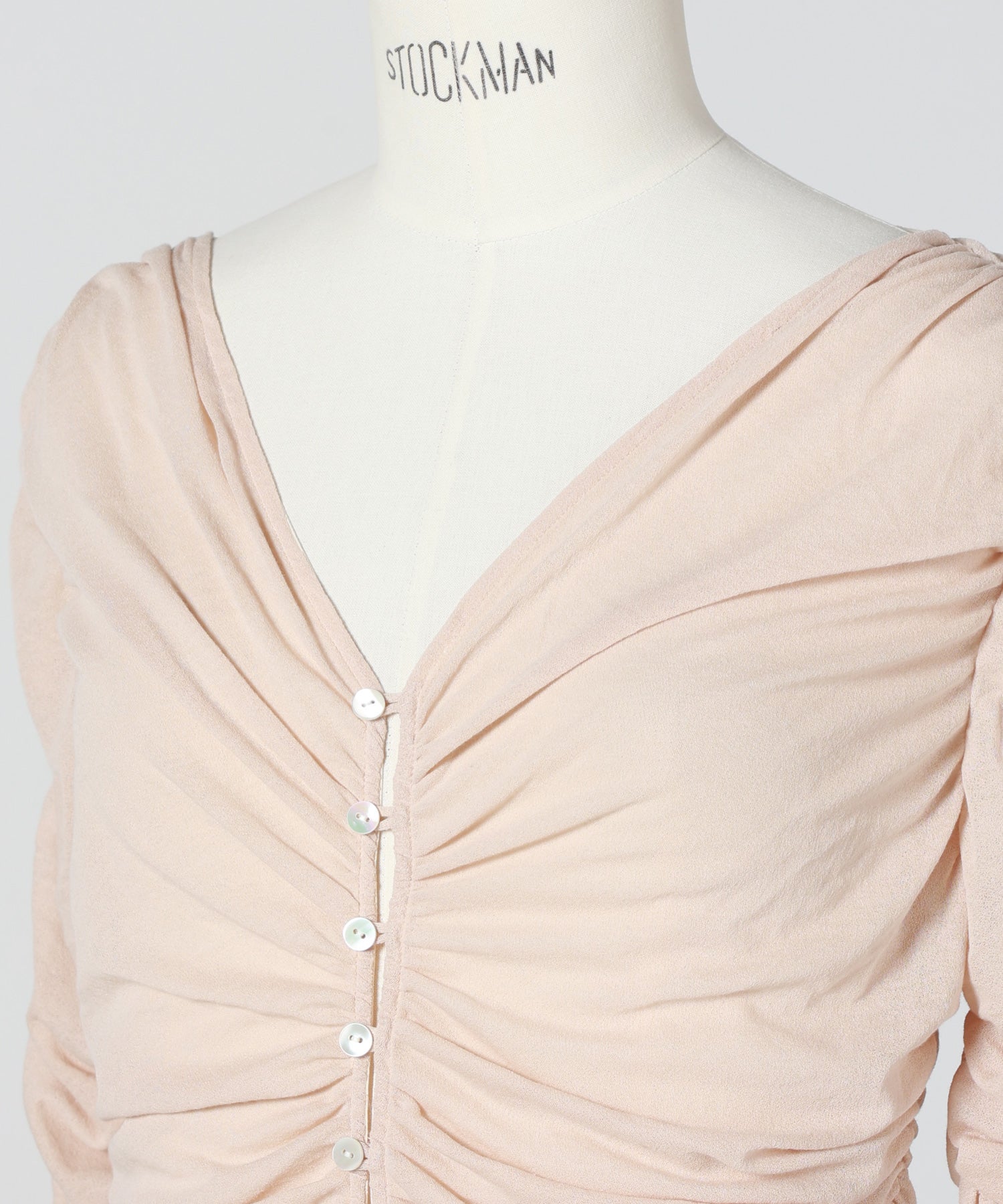 FETICO(フェティコ)】 PARIGOT別注 SHEER JERSEY CARDIGAN｜PARIGOT