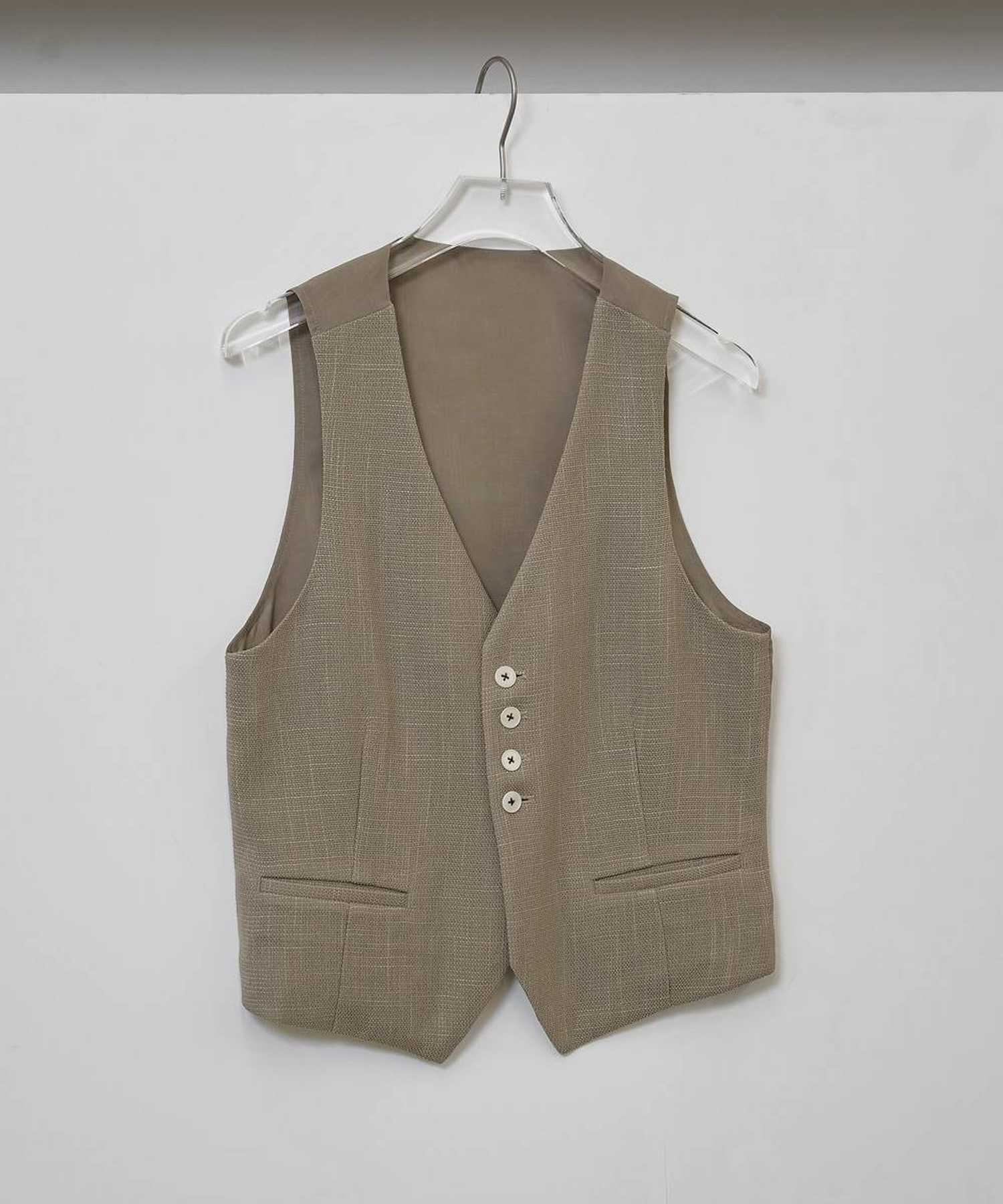 TODAYFUL(トゥデイフル)】 Tweedy Compact Vest｜PARIGOT ONLINE