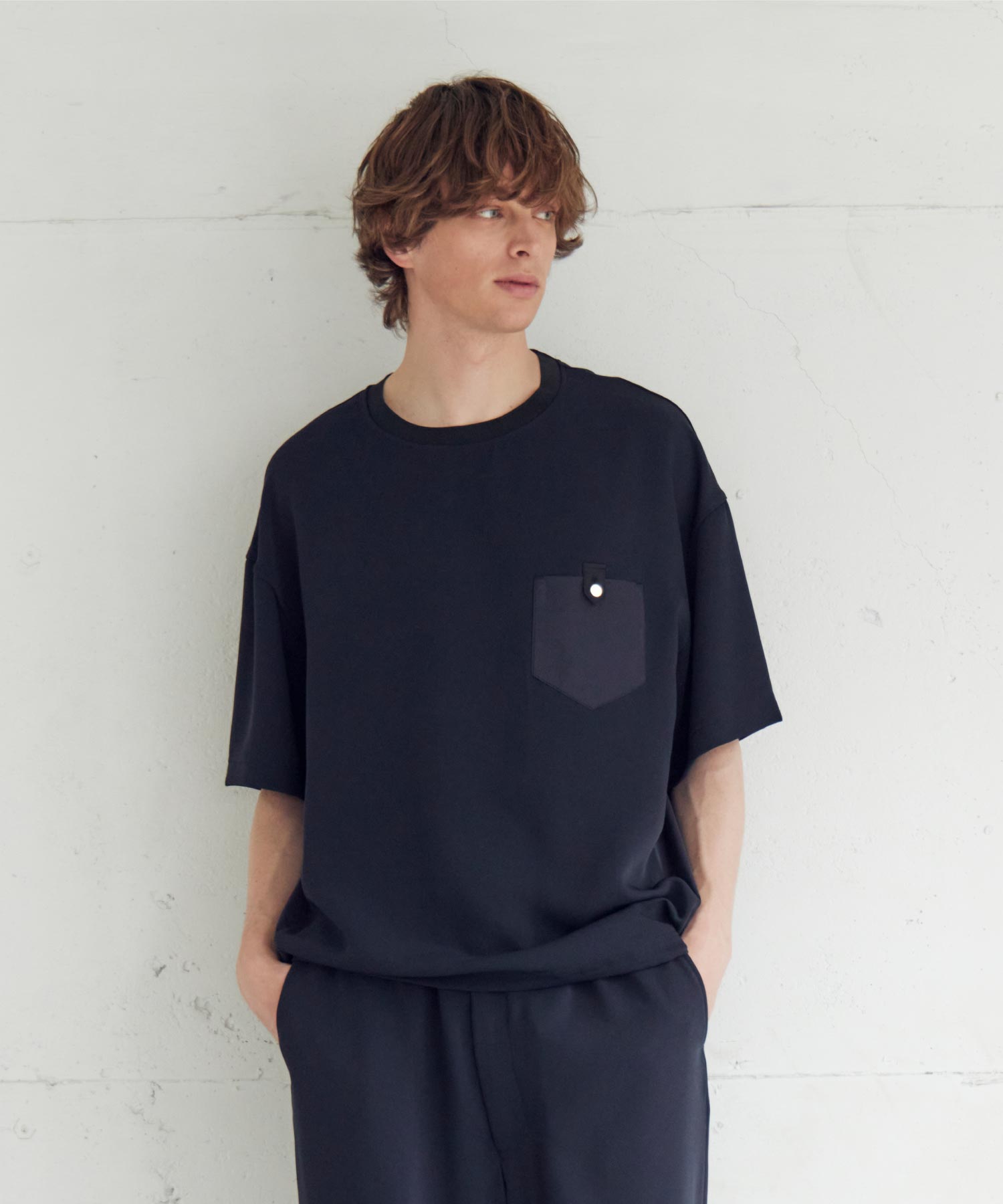 CULLNI(クルニ)】 PARIGOT別注 Double Cloth Contrast Panel Short