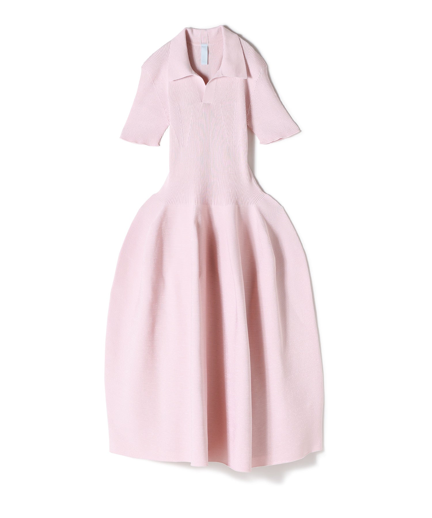 CFCL(シーエフシーエル)】 POTTERY GLITTER SHORT SLEEVE POLO DRESS