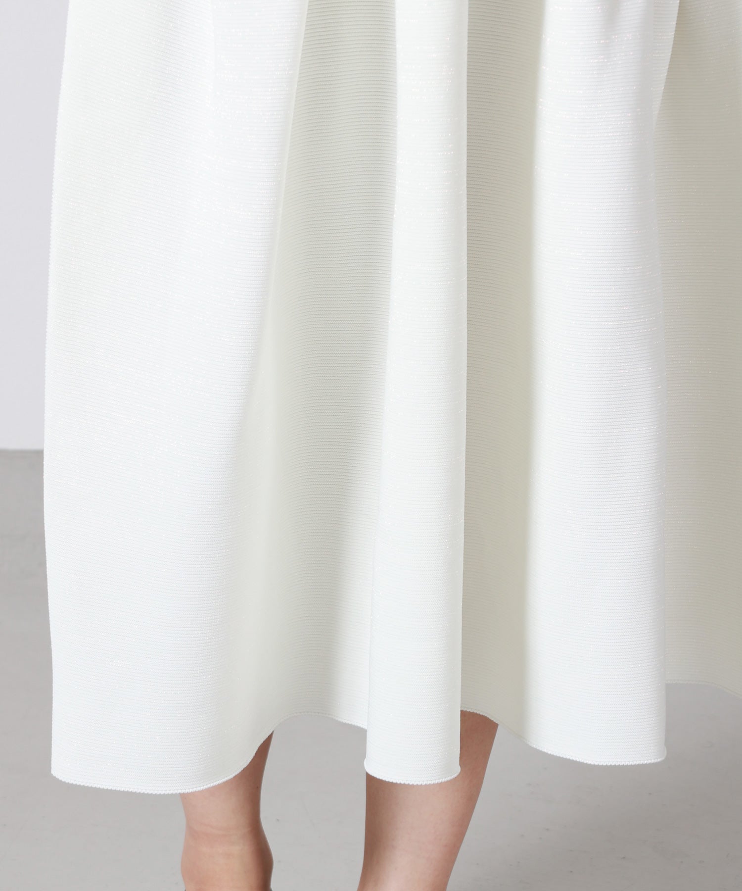 CFCL(シーエフシーエル)】 POTTERY GLITTER SHORT SLEEVE POLO DRESS