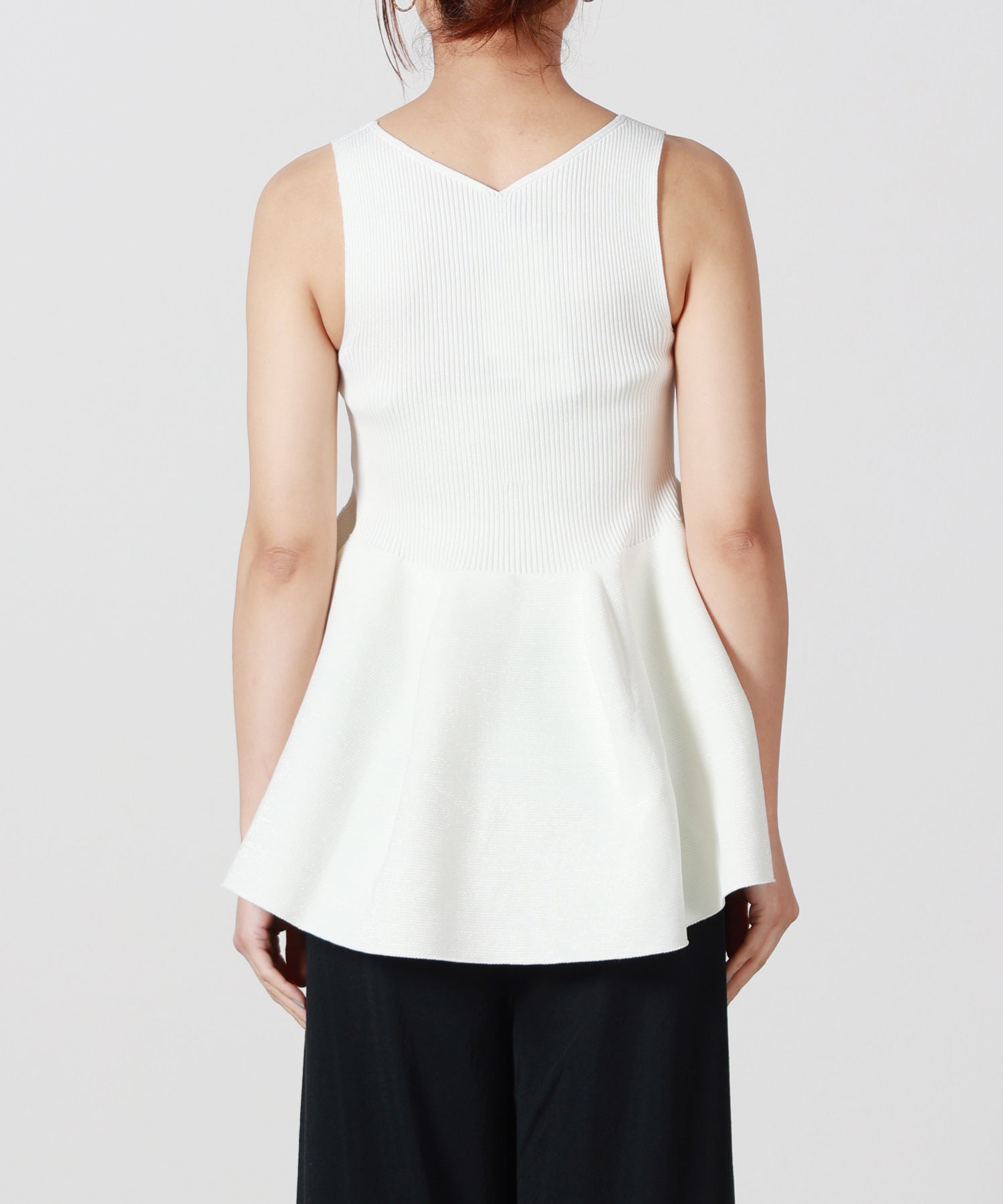 CFCL(シーエフシーエル)】 POTTERY GLITTER SLEEVELESS TOP｜PARIGOT