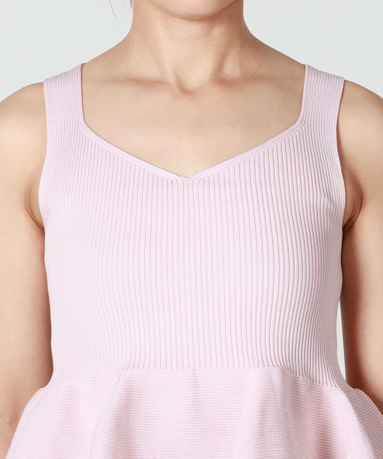 CFCL(シーエフシーエル)】 POTTERY GLITTER SLEEVELESS TOP｜PARIGOT