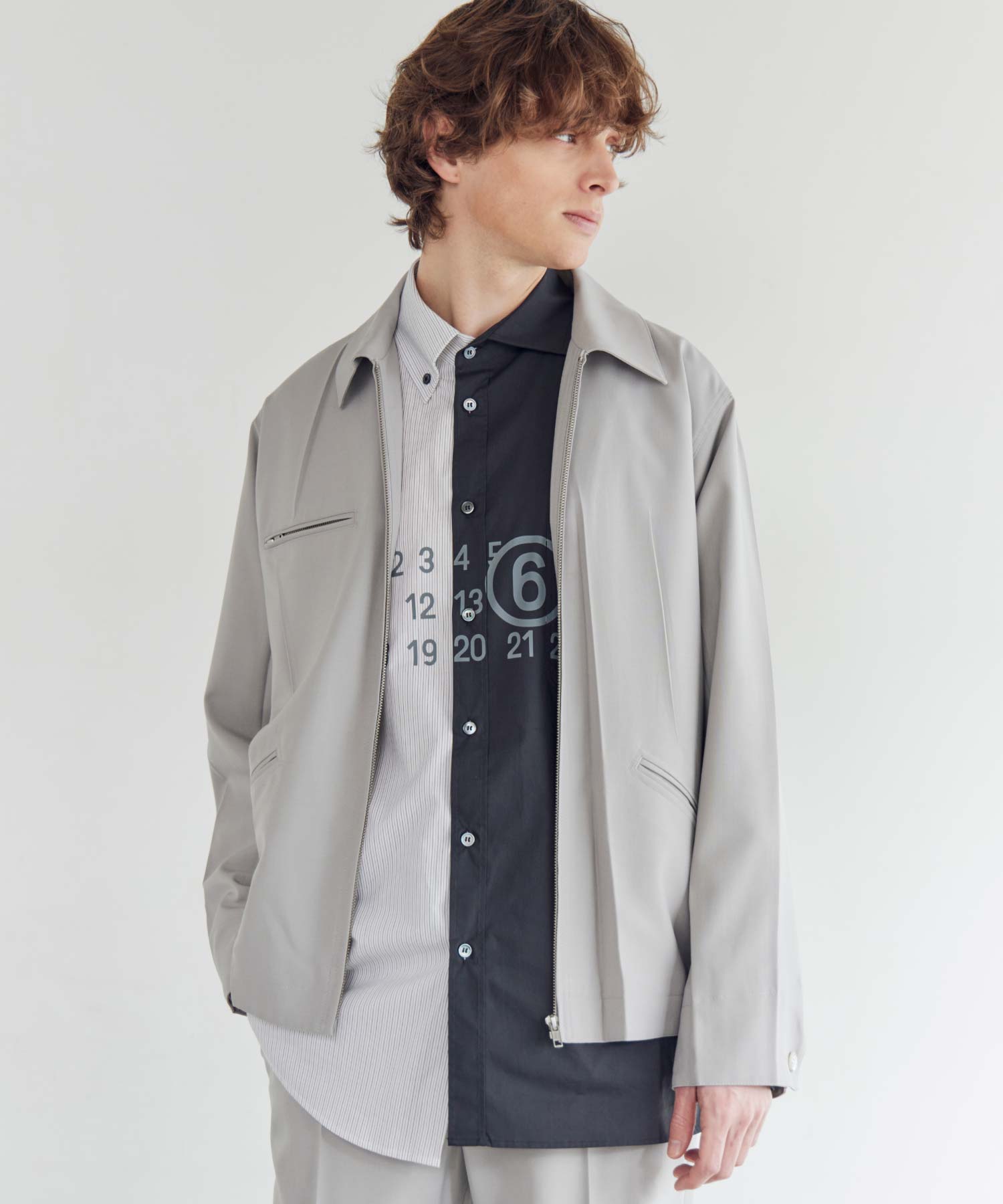 MM6 Maison Margiela(エムエムシックス メゾン マルジェラ)】 ウール混