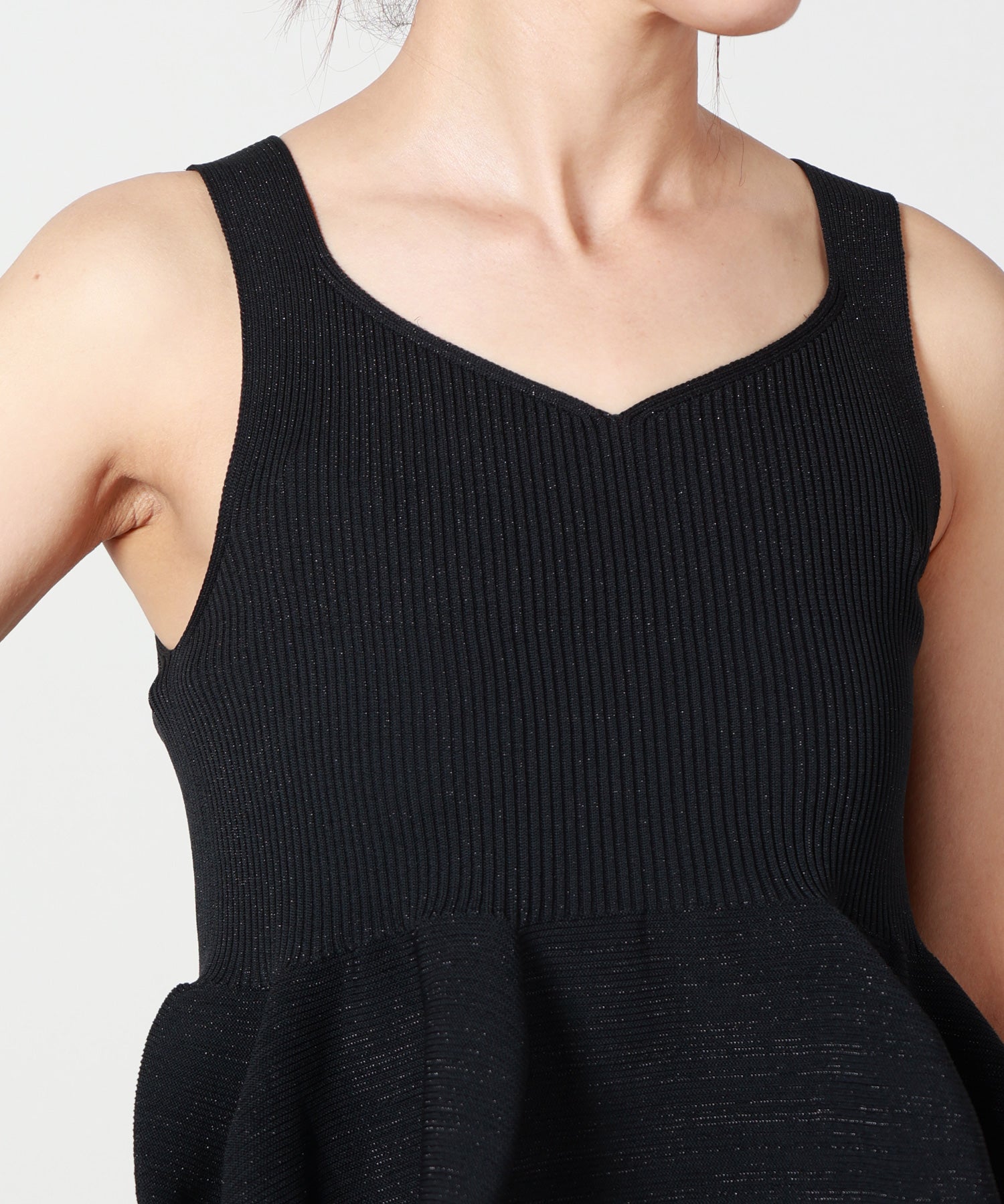 トップス POTTERY GLITTER SLEEVELESS TOP cfcl CFCL(シーエフシーエル) | POTTERY GLITTER SLEEVELESS TOP トップス