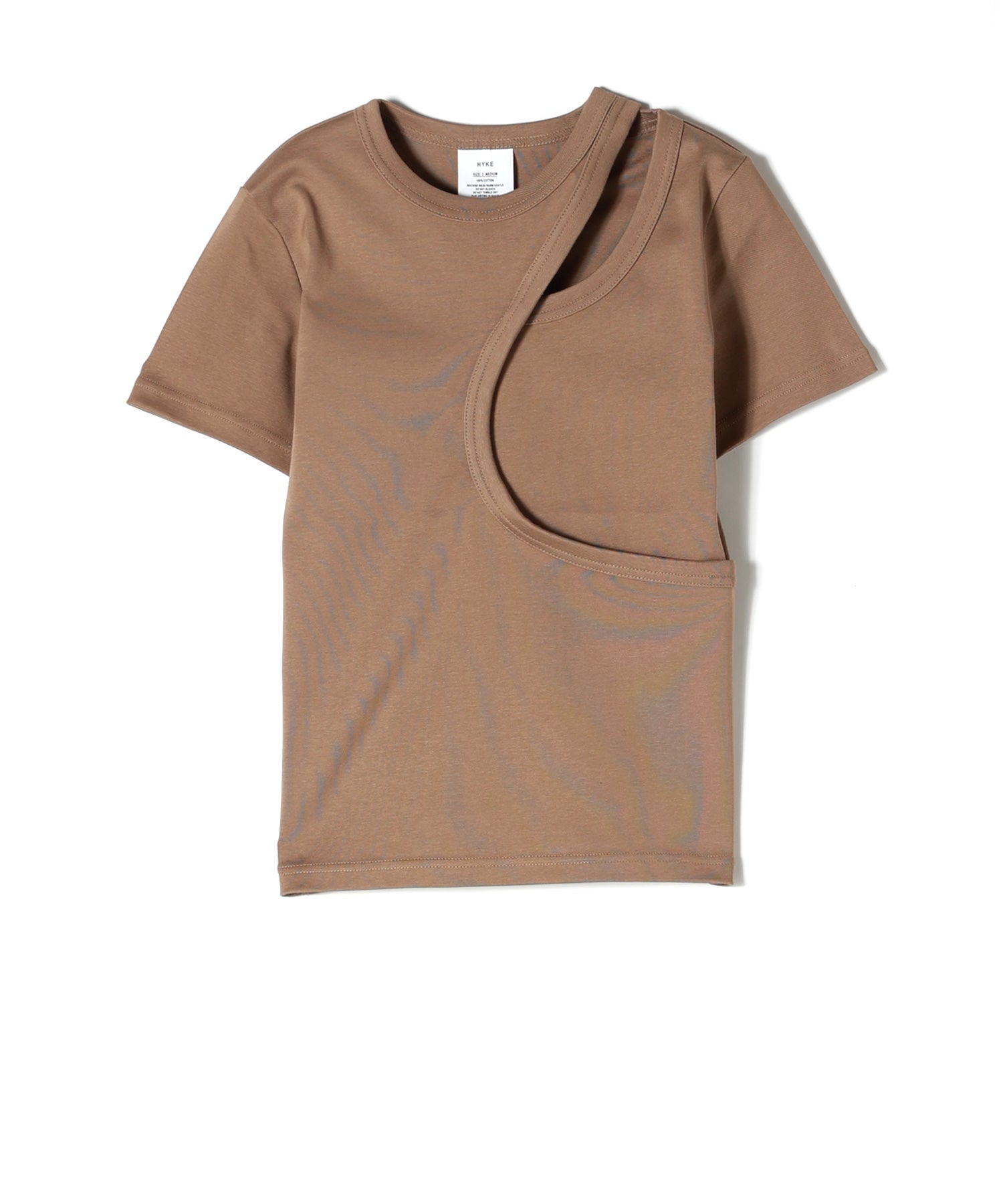 HYKE(ハイク)】 LAYERED SHORT SLV TEE｜PARIGOT ONLINE（パリゴ