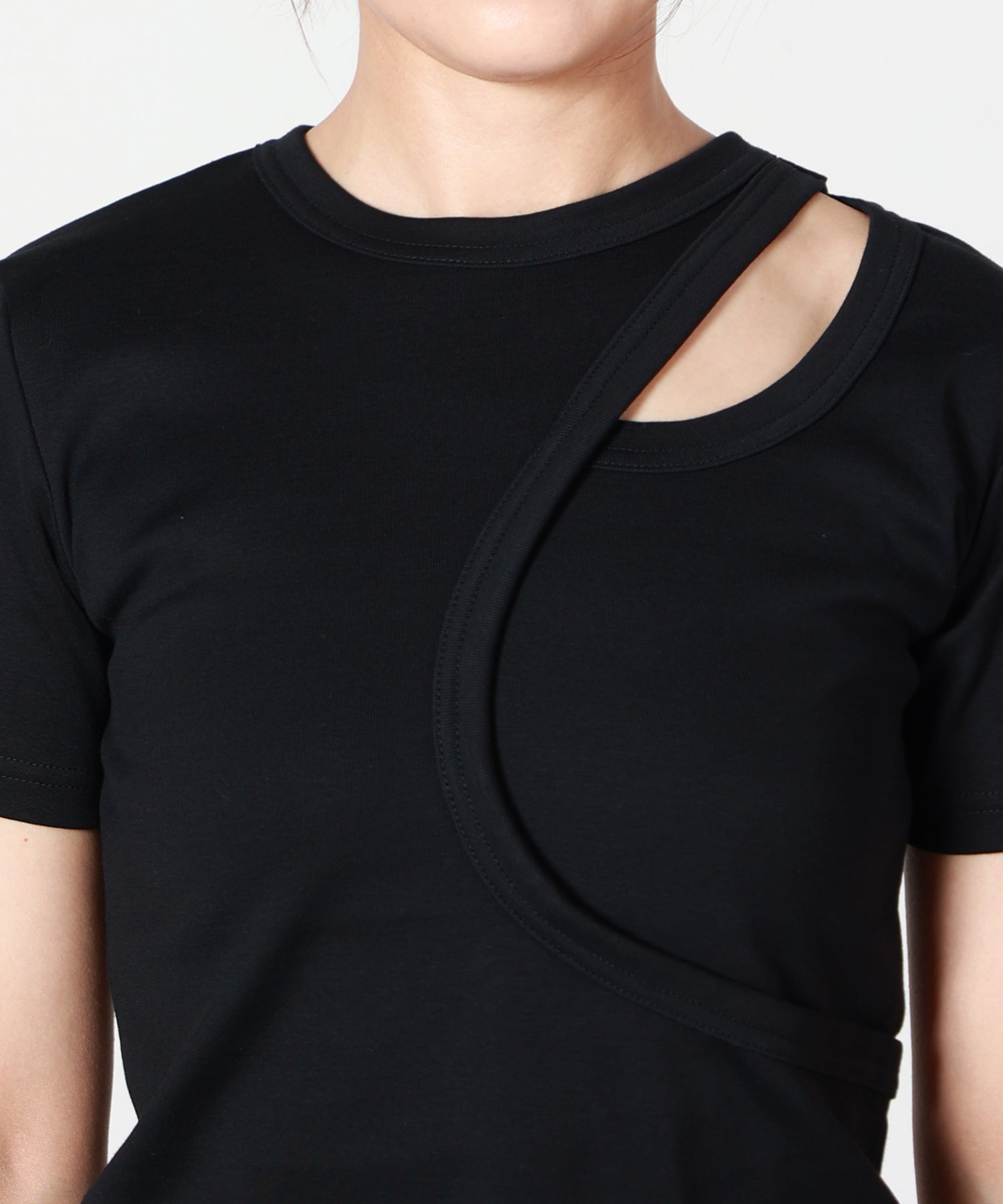 HYKE(ハイク)】 LAYERED SHORT SLV TEE｜PARIGOT ONLINE（パリゴ