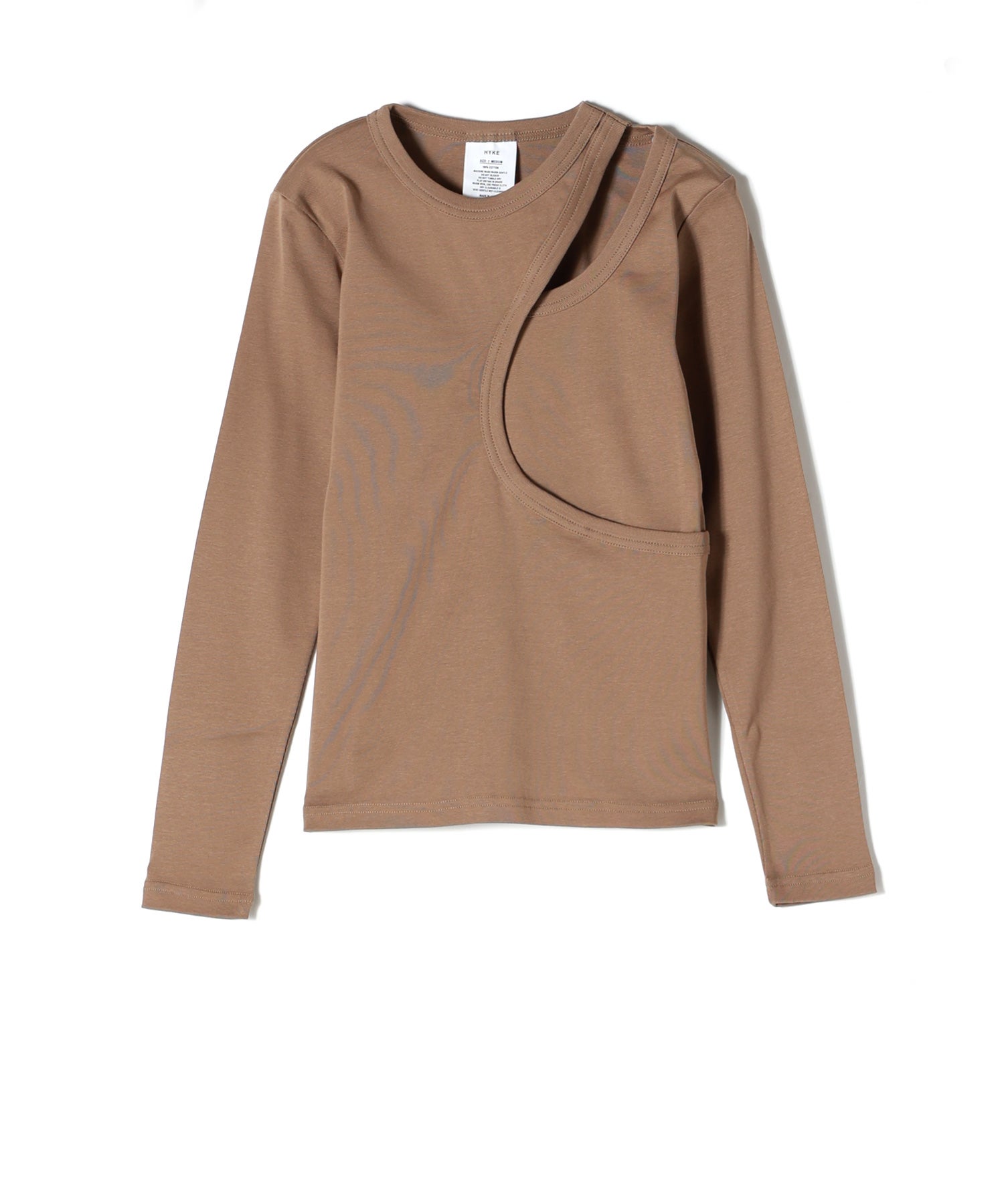 カットソー(長袖/七分) HYEK LONG-SLV TEE LONG－SLV TEE | HYKE (Women)/ハイク | 三越伊勢丹