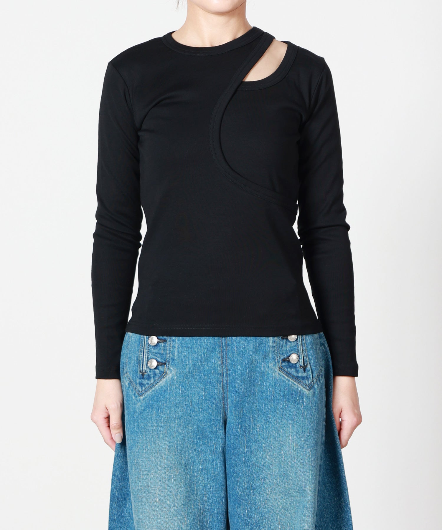HYKE(ハイク)】 LAYERED LONG SLV TEE｜PARIGOT ONLINE（パリゴ