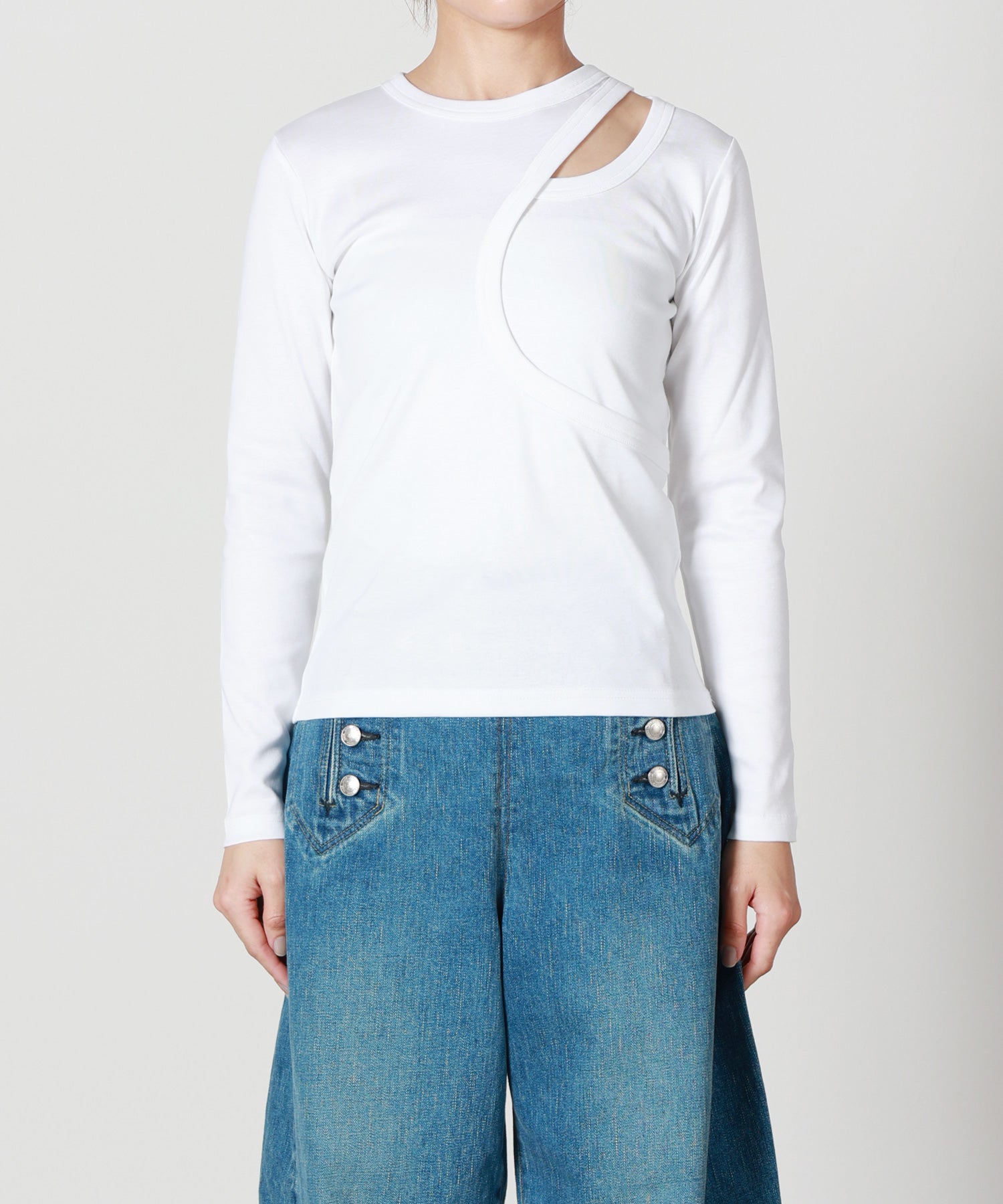 HYKE(ハイク)】 LAYERED LONG SLV TEE｜PARIGOT ONLINE（パリゴ