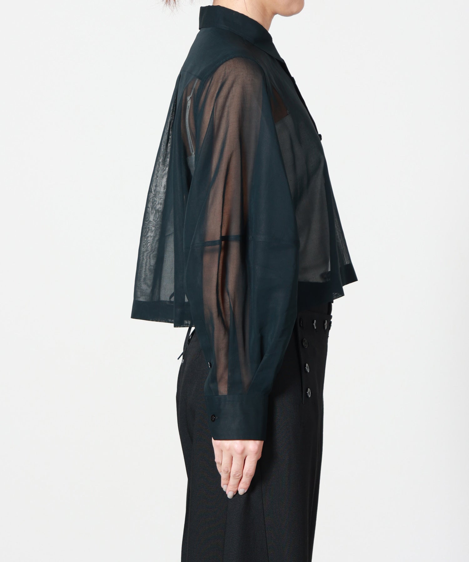 HYKE(ハイク)】 COTTON VOILE BALLOON SLEEVE SHIRT｜PARIGOT ONLINE