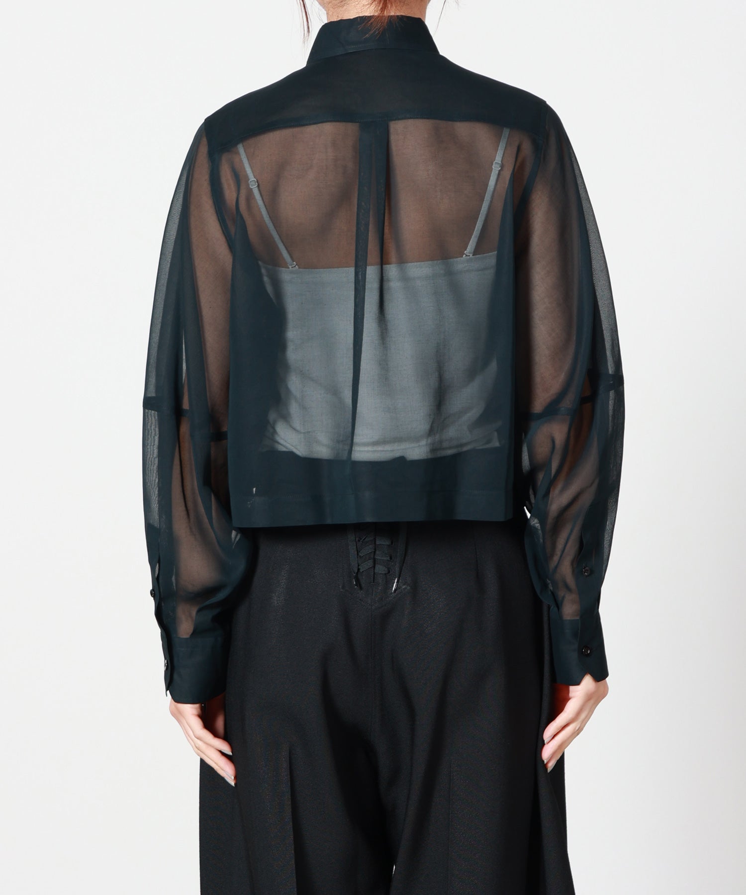 HYKE(ハイク)】 COTTON VOILE BALLOON SLEEVE SHIRT｜PARIGOT ONLINE