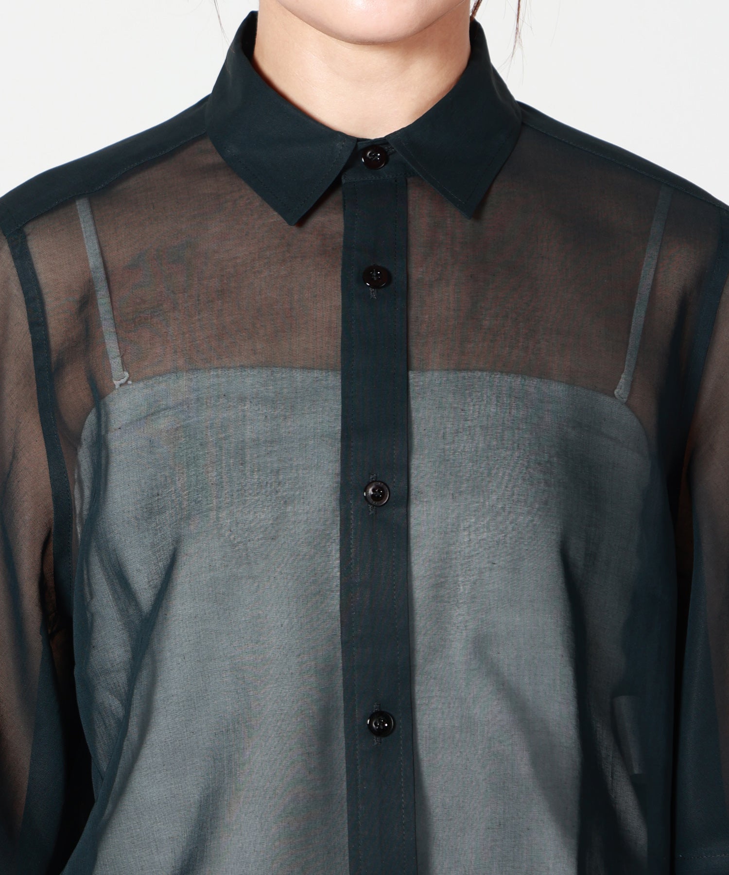 HYKE／COTTON VOILE SHIRT HYKE(ハイク)】 COTTON VOILE BALLOON SLEEVE SHIRT｜PARIGOT ONLINE