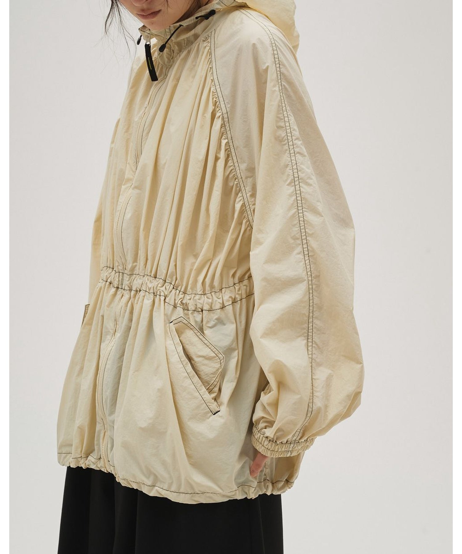 TODAYFUL(トゥデイフル)】 Nylon Gather Blouson｜PARIGOT ONLINE