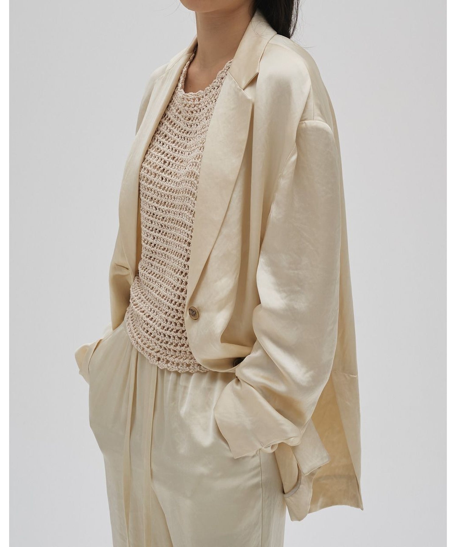 TODAYFUL(トゥデイフル)】 Satin Over Jacket｜PARIGOT ONLINE（パリゴ