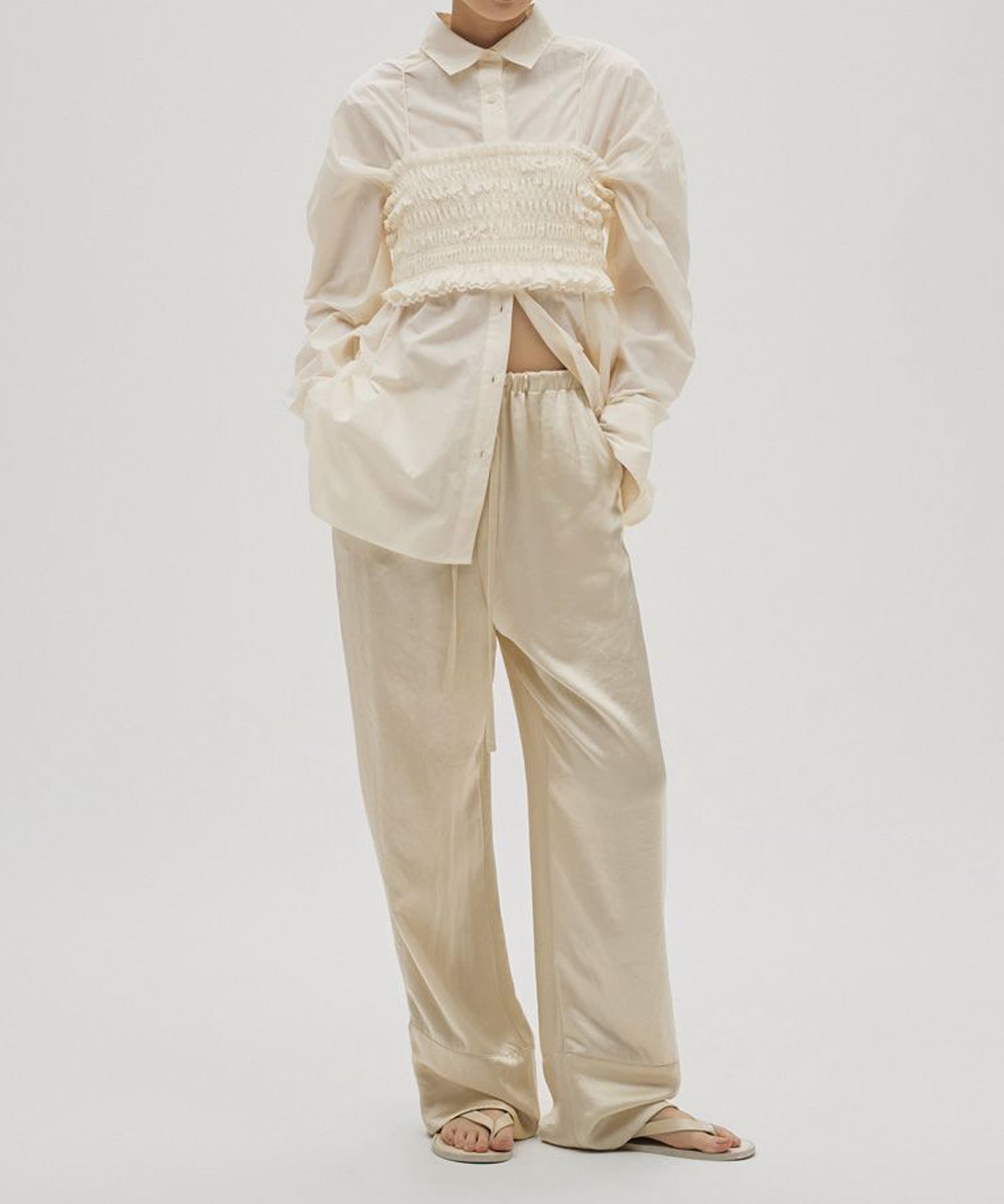 TODAYFUL(トゥデイフル)】 Satin Easy Pants｜PARIGOT ONLINE（パリゴ