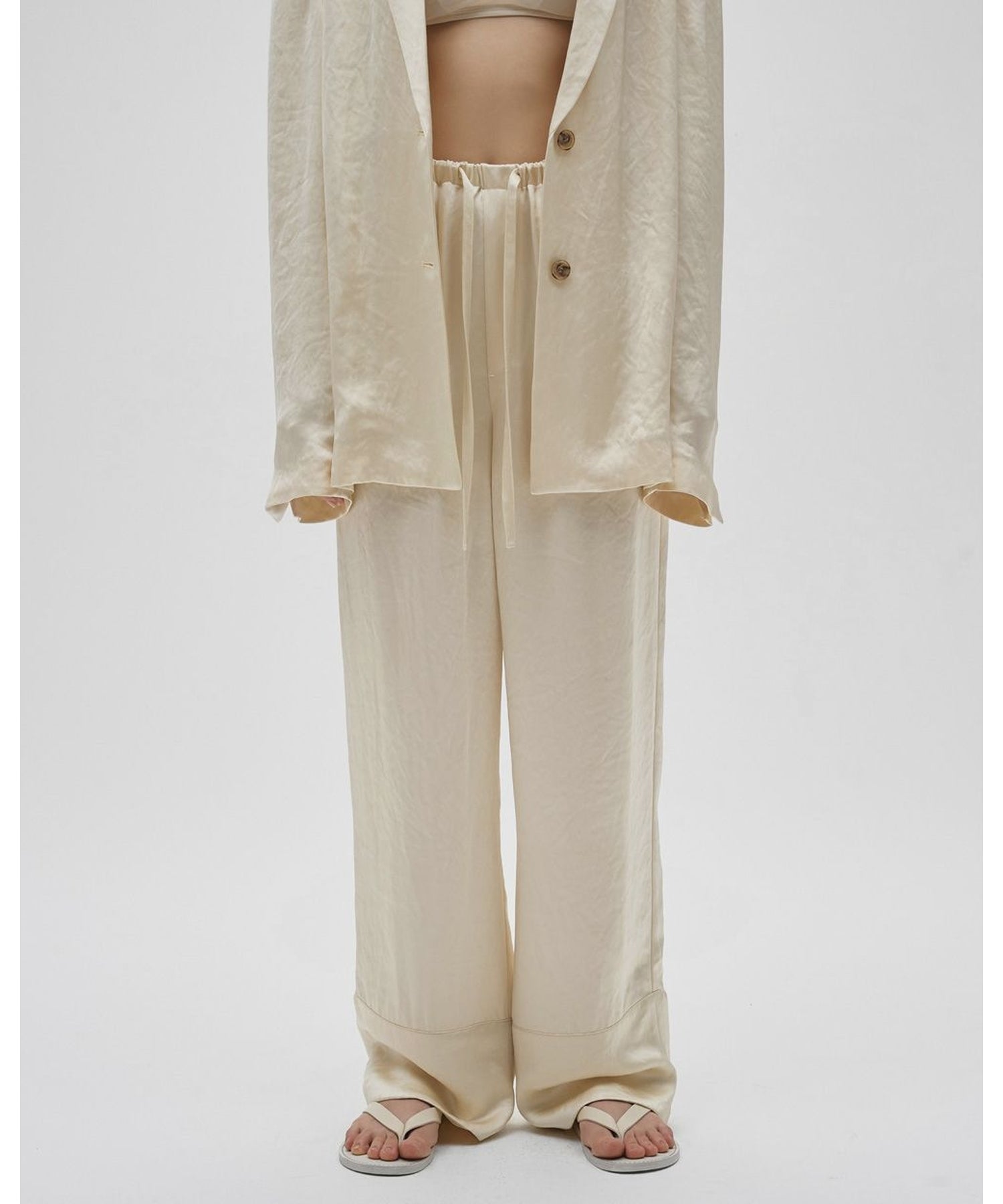 TODAYFUL(トゥデイフル)】 Satin Easy Pants｜PARIGOT ONLINE（パリゴ