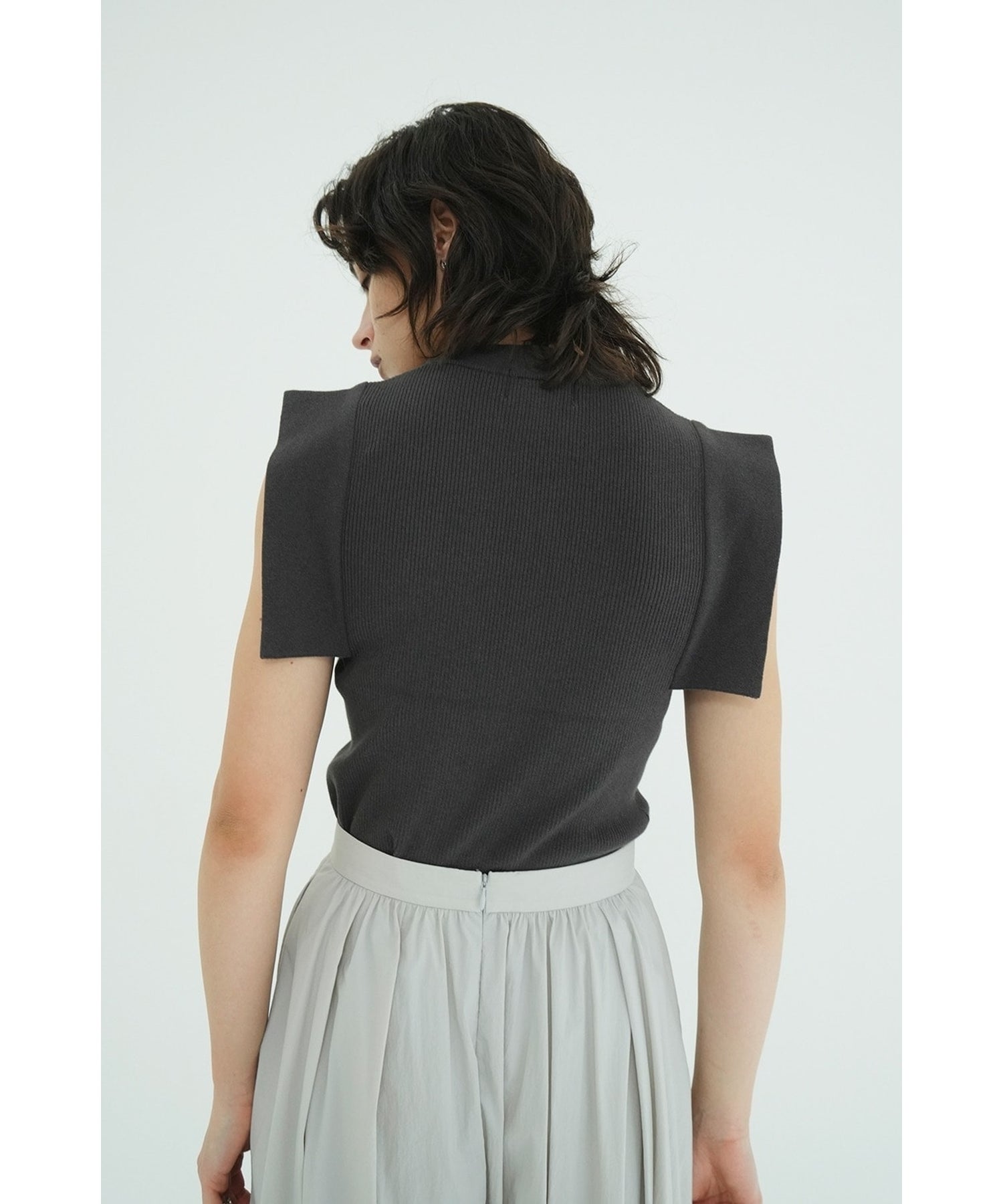 CLANE(クラネ)】 SQUARE SLEEVE KNIT TOPS｜PARIGOT ONLINE（パリゴ
