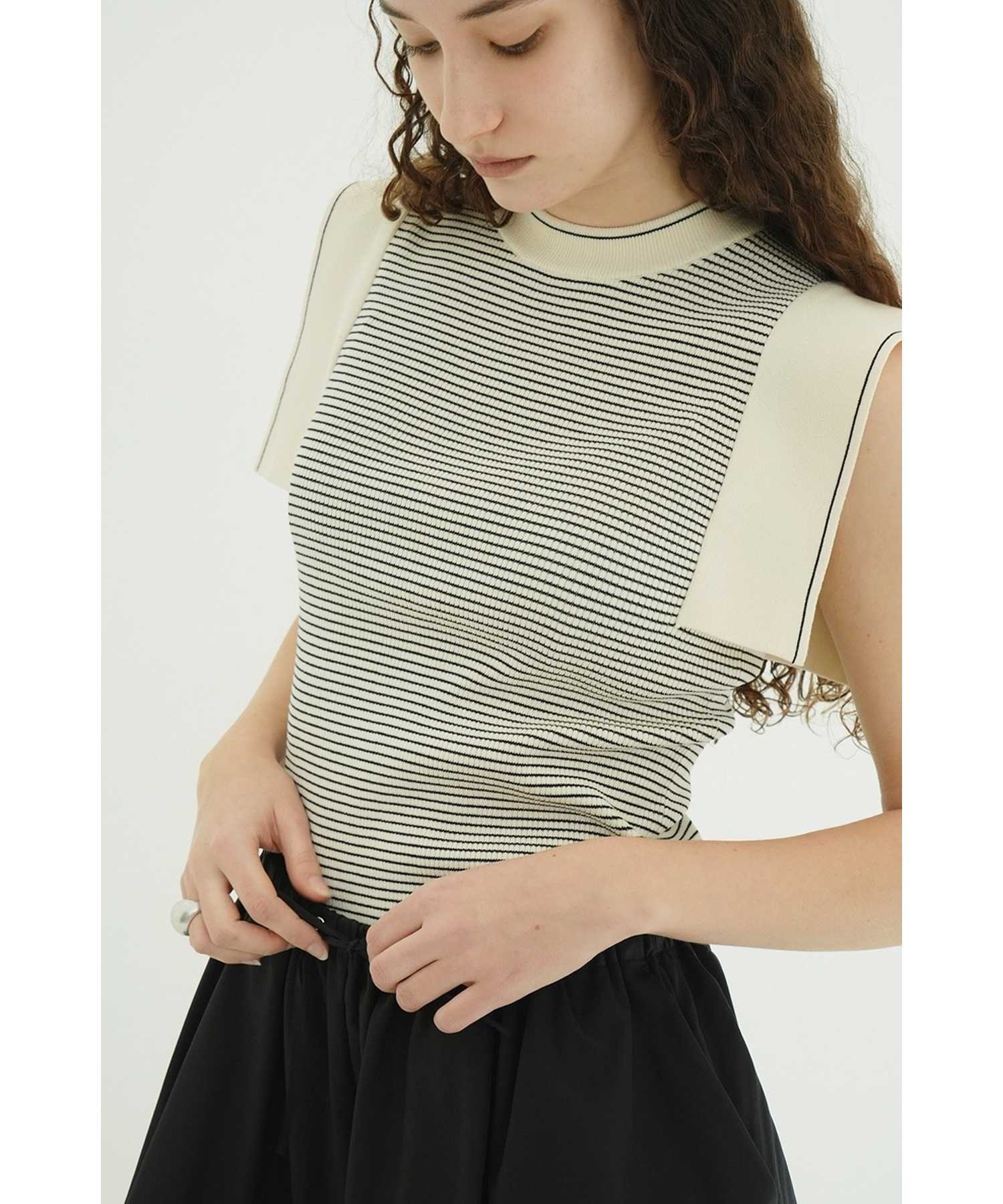 CLANE(クラネ)】 SQUARE SLEEVE KNIT TOPS｜PARIGOT ONLINE（パリゴ