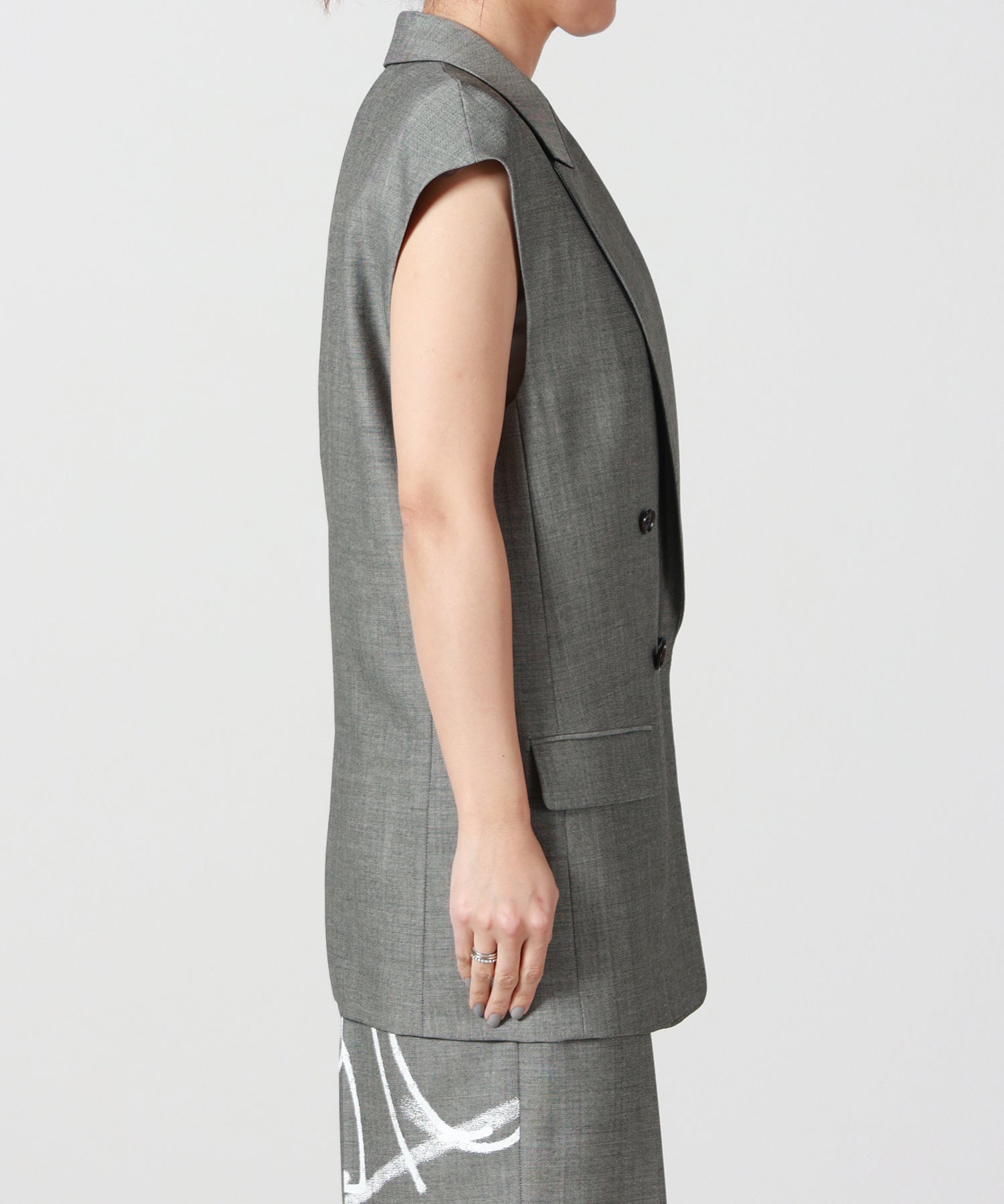 PHOTOCOPIEU(フォトコピュー)】 DOUBLE-BREASTED VEST｜PARIGOT ONLINE