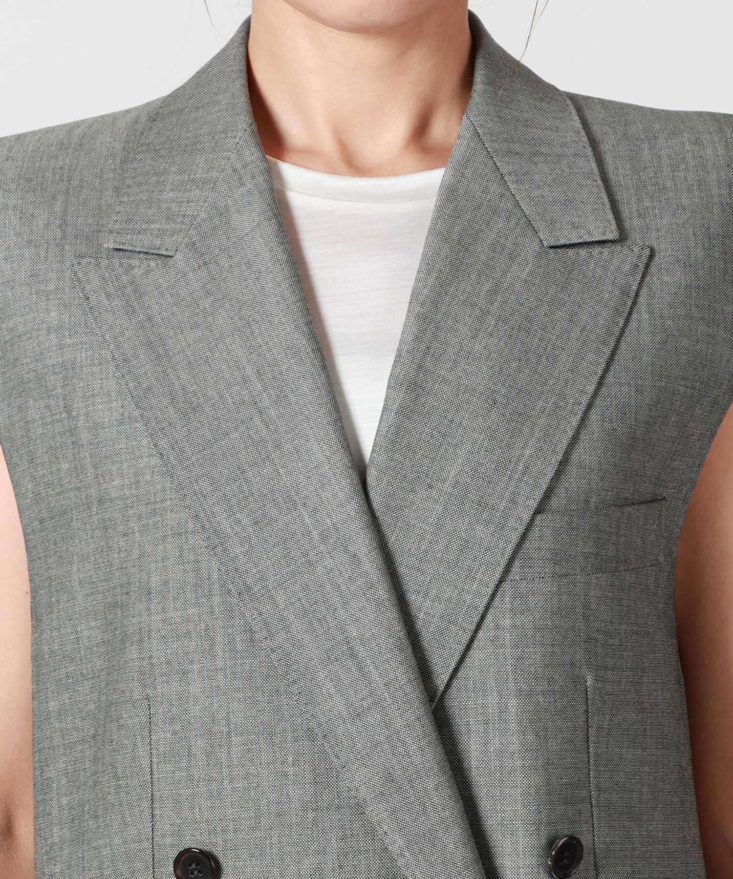 PHOTOCOPIEU(フォトコピュー)】 DOUBLE-BREASTED VEST｜PARIGOT ONLINE