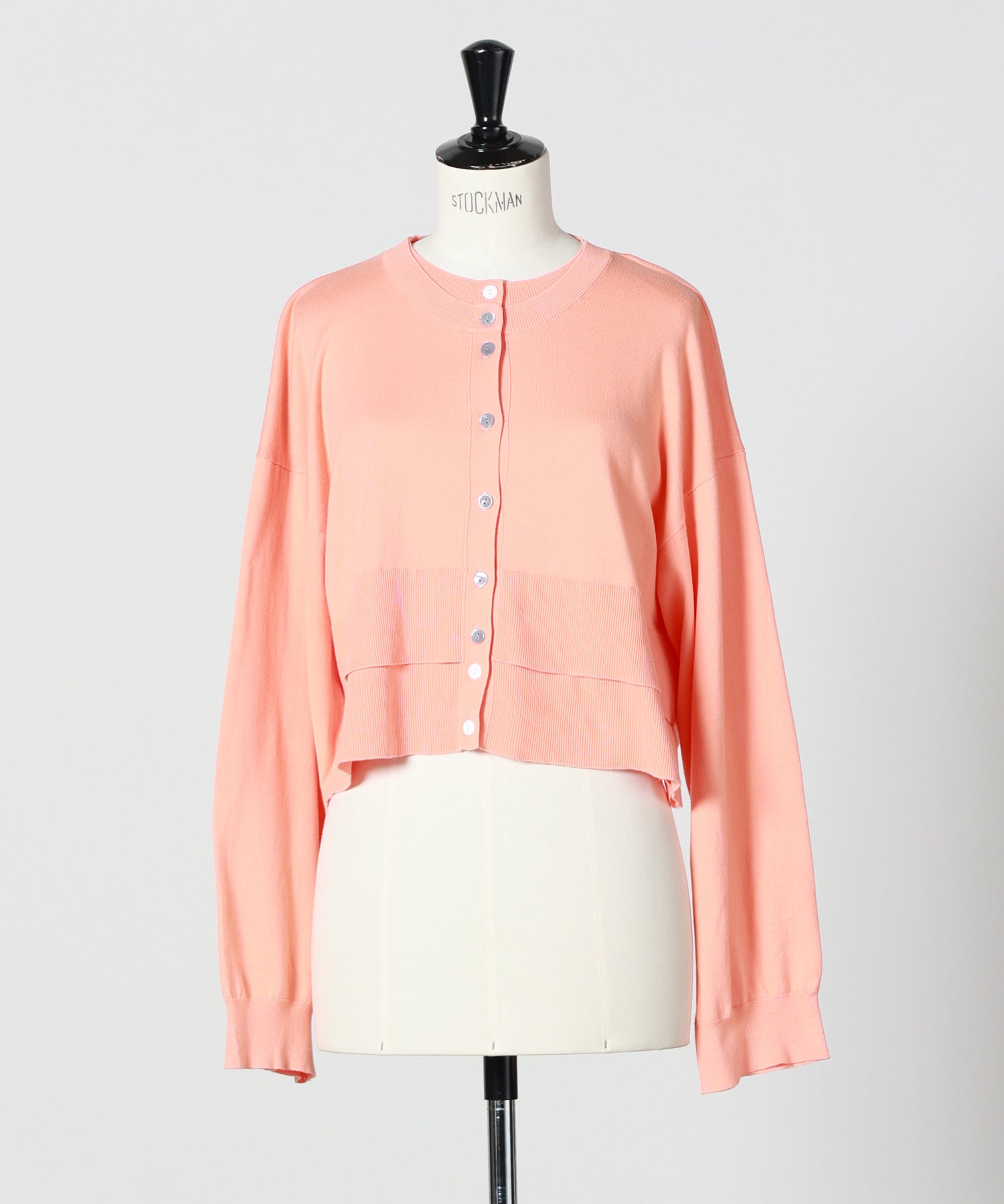 ENFOLD(エンフォルド)】 LAYERED-LIKE-HEM CARDIGAN｜PARIGOT ONLINE
