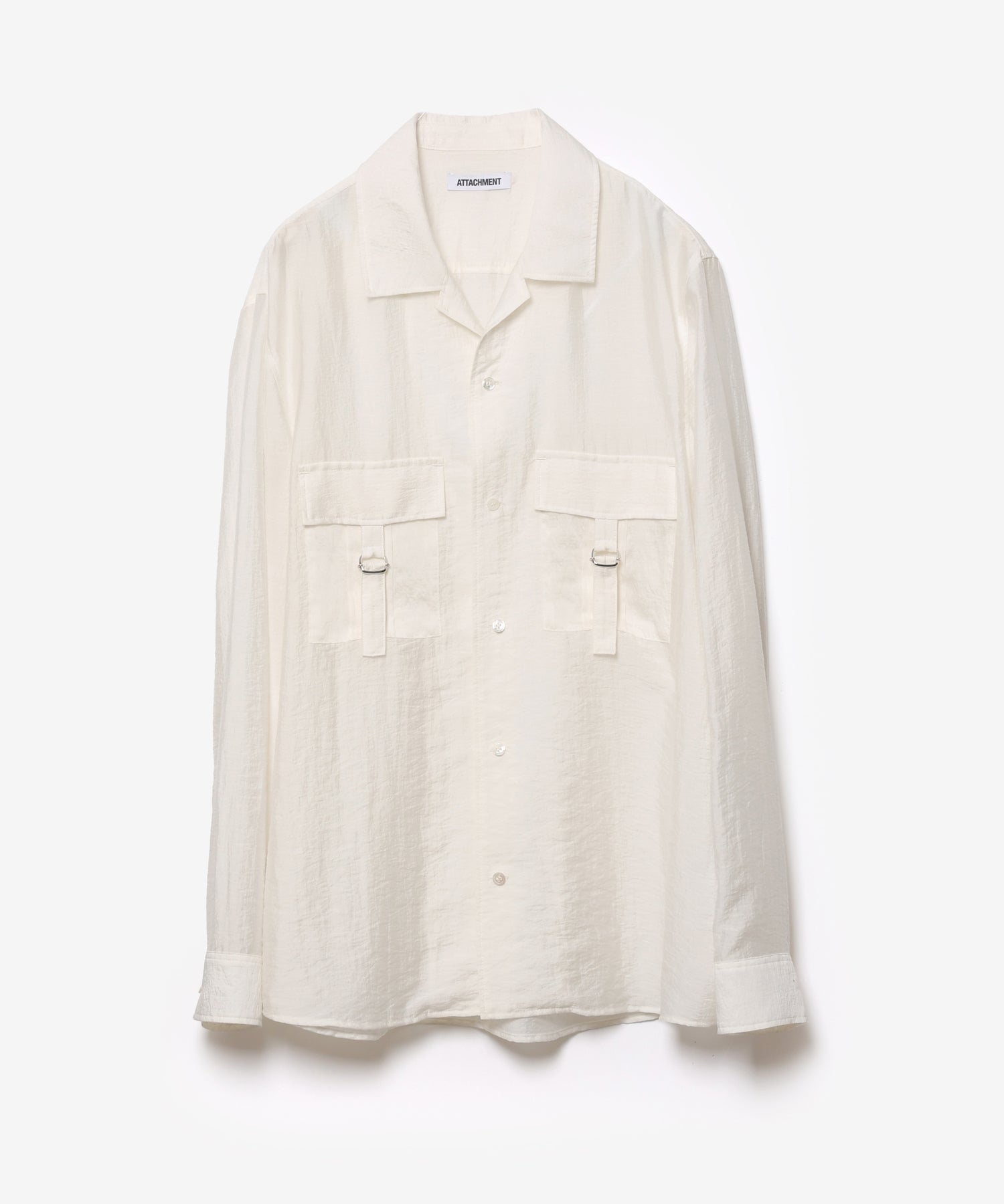 ATTACHMENT(アタッチメント)】 LY/SI LAWN PATCH POCKET OPEN COLLAR L