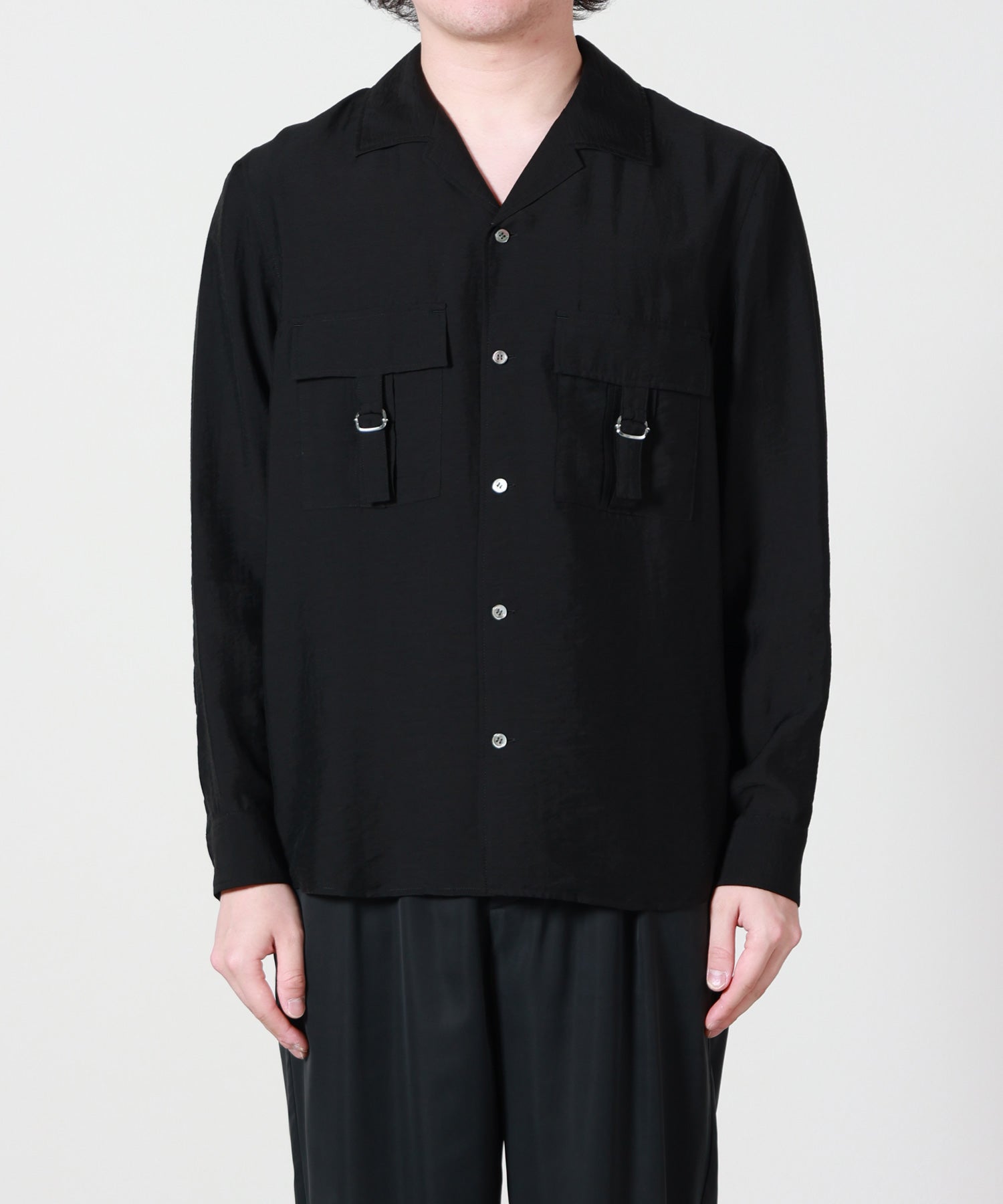 ATTACHMENT(アタッチメント)】 LY/SI LAWN PATCH POCKET OPEN COLLAR L
