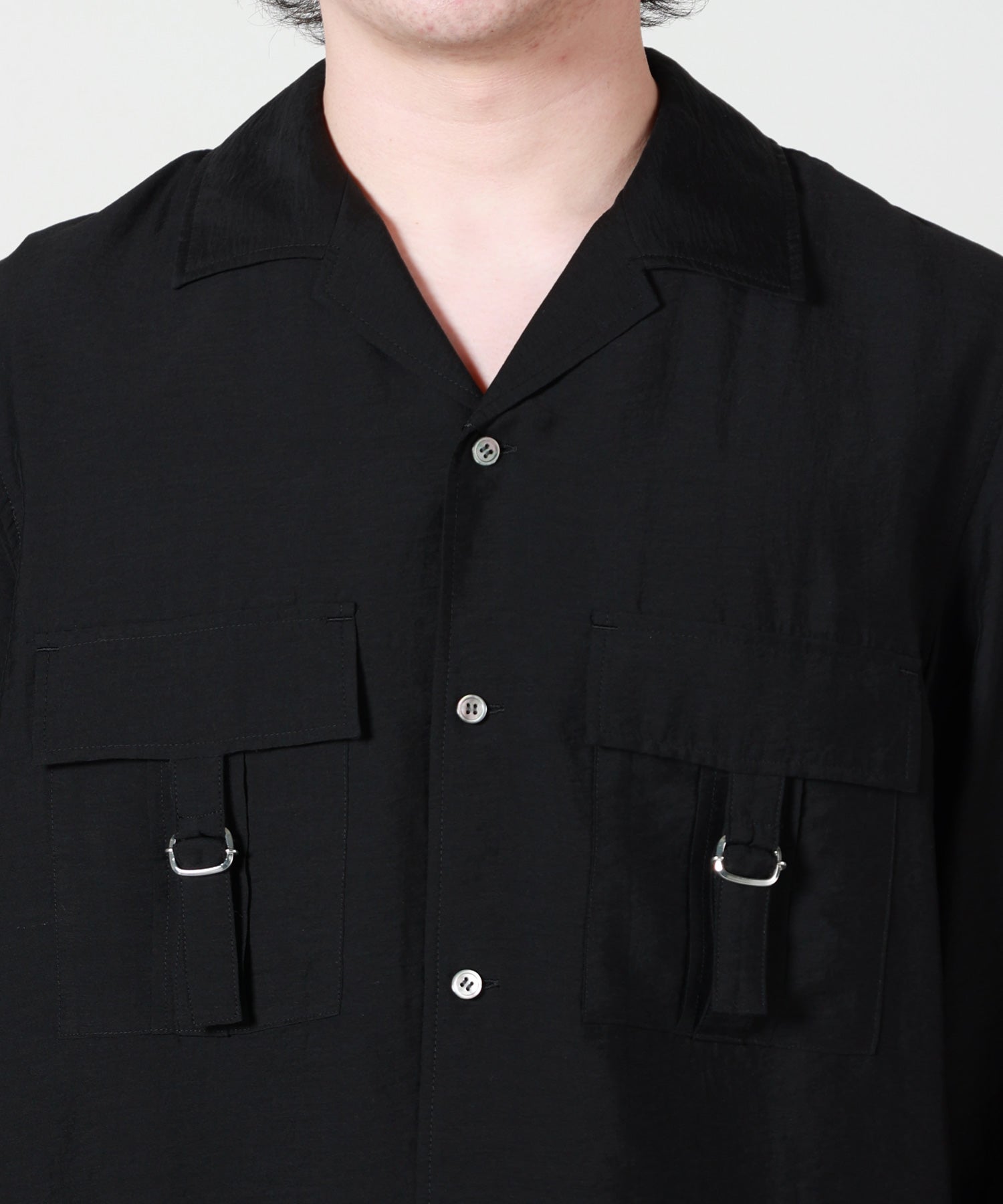 ATTACHMENT(アタッチメント)】 LY/SI LAWN PATCH POCKET OPEN COLLAR L