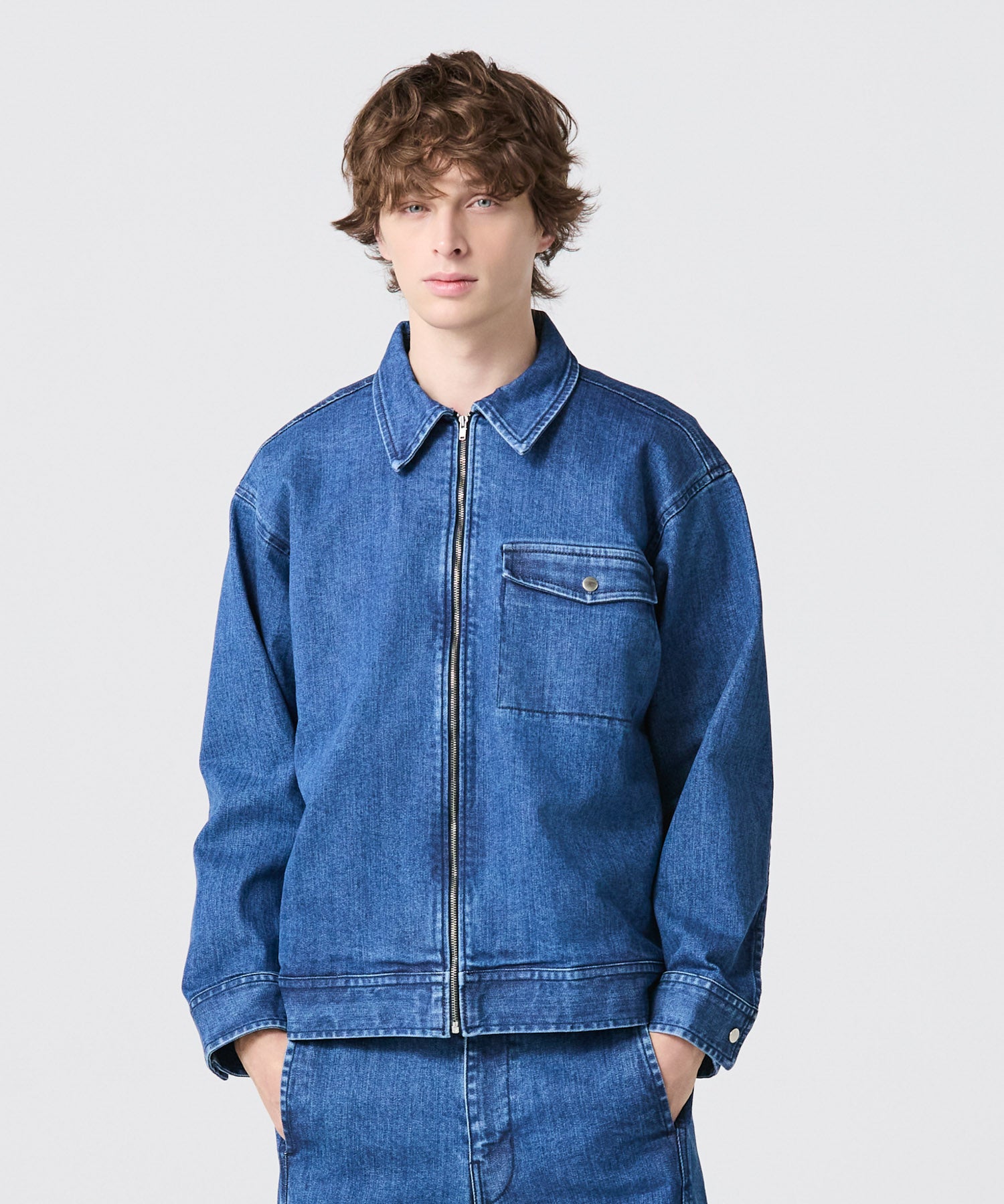 JAPAN DENIM(ジャパンデニム)】 WORK ZIP BLOUSON｜PARIGOT ONLINE