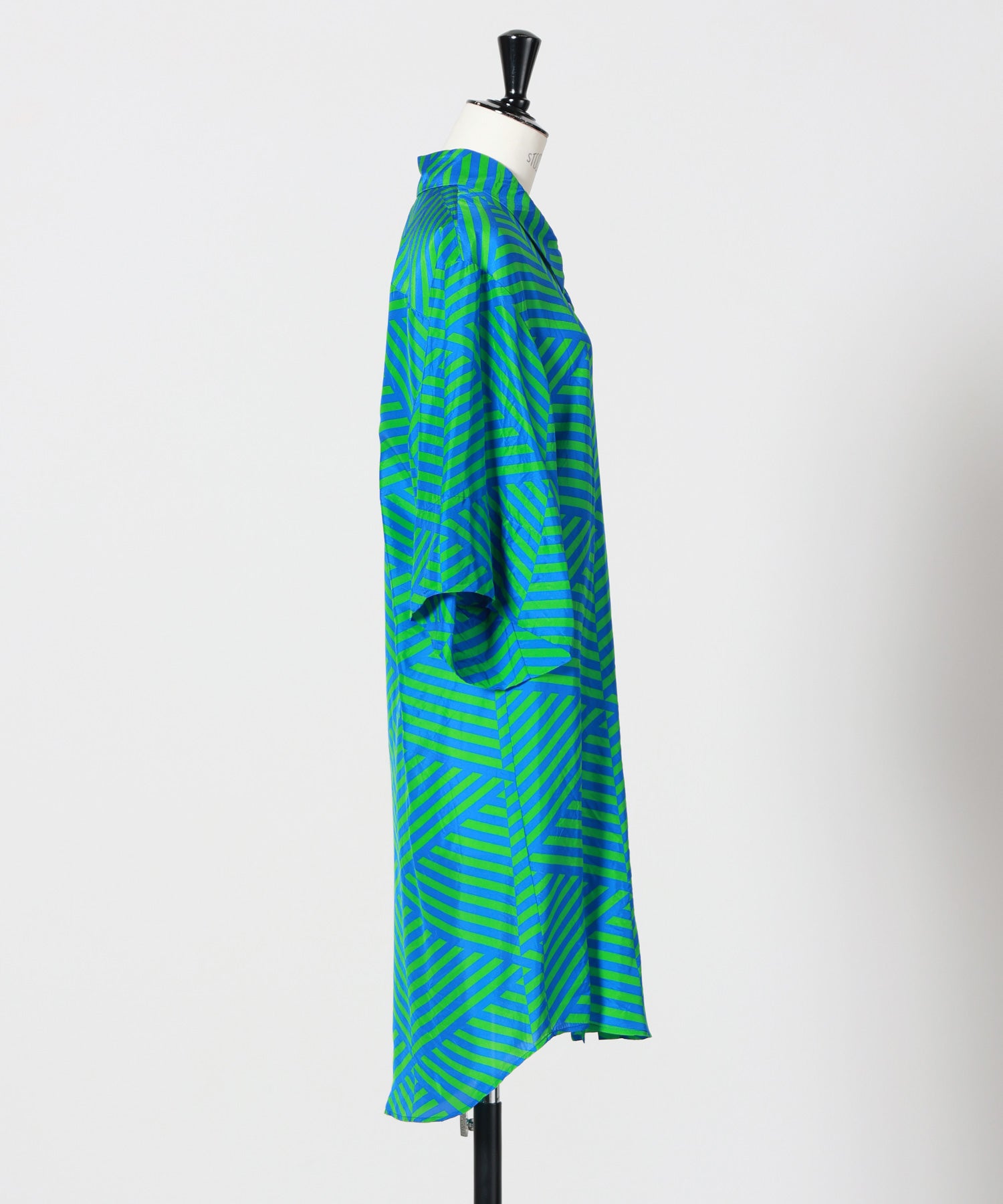 DRIES VAN NOTEN(ドリス ヴァン ノッテン)】 シルクシャツドレス