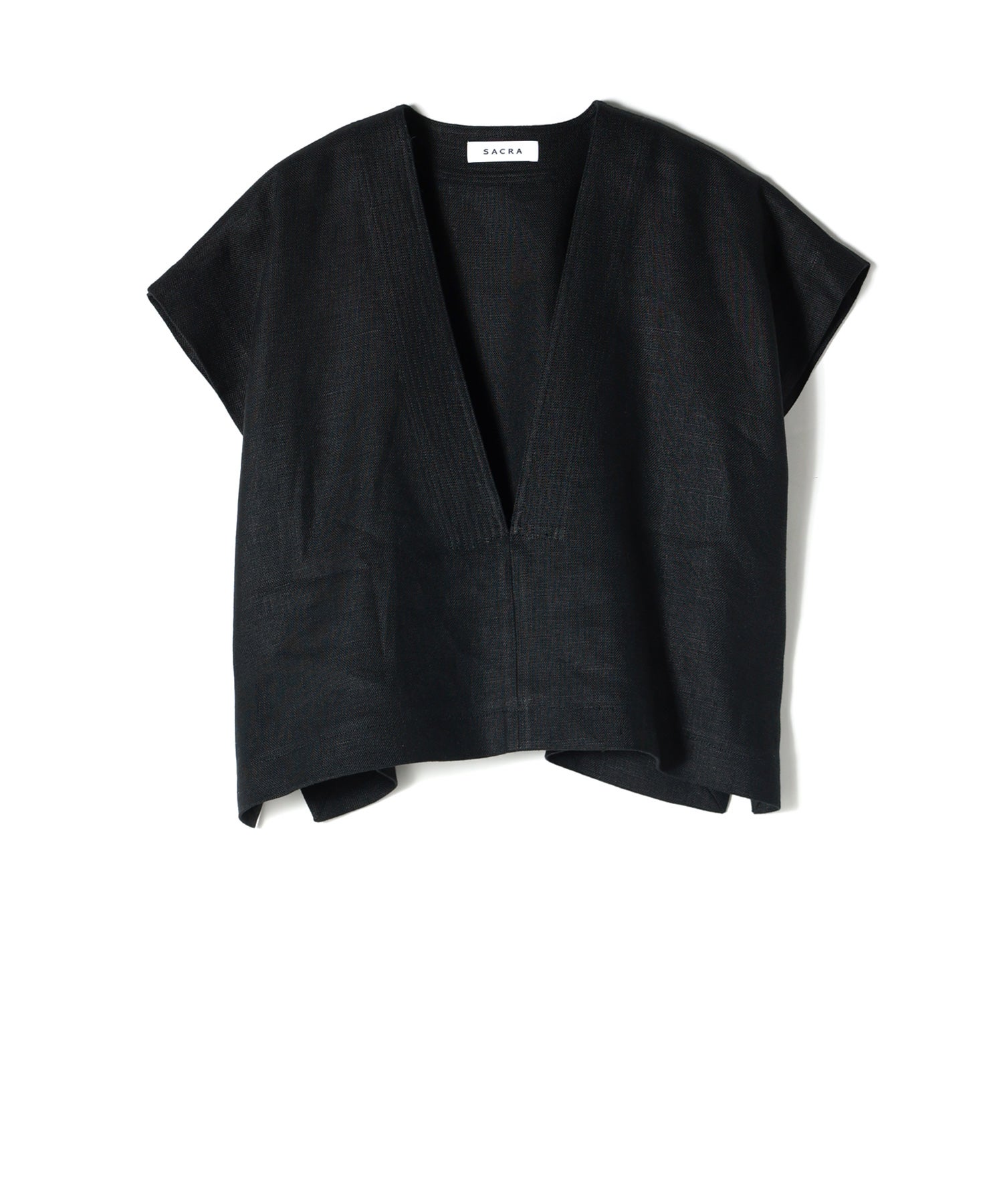 SACRA(サクラ)】 RUSTIC LINEN TOP｜PARIGOT ONLINE（パリゴオンライン）