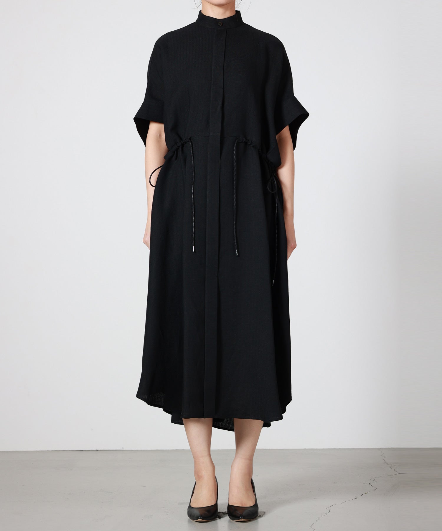 UJOH(ウジョー)】 Draw Cord Shirt Dress｜PARIGOT ONLINE（パリゴ